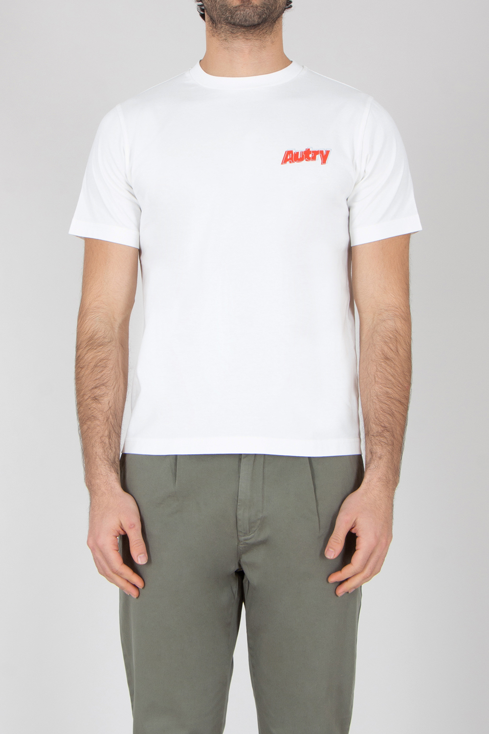 AUTRY Regular Fit Cotton Jersey T-Shirt