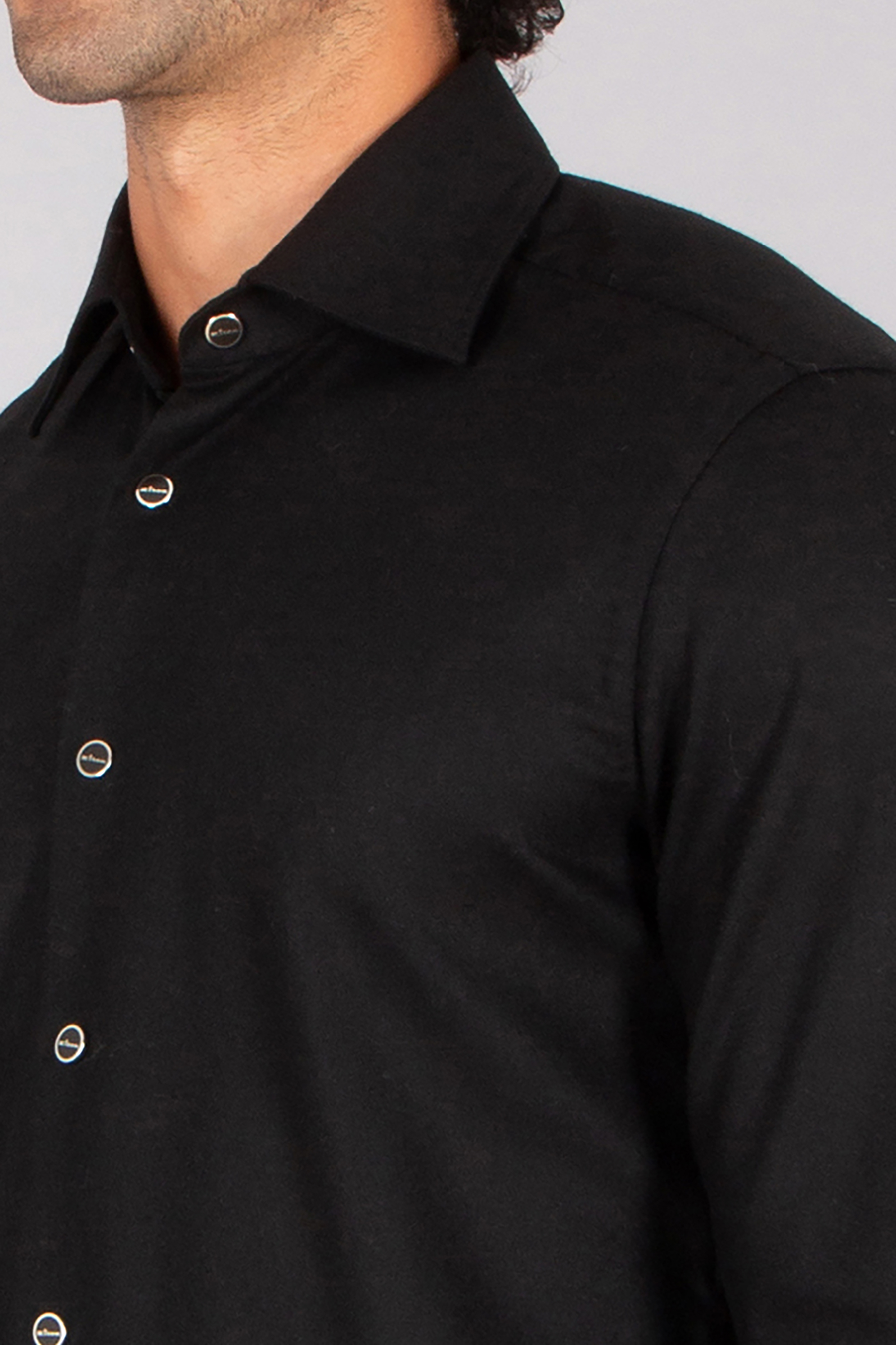 KITON Regular Fit Wool Blend Stretch Flannel Shirt Nerano Hemd, Langarm, Ärmel, Mantel, Kleid, Hemd