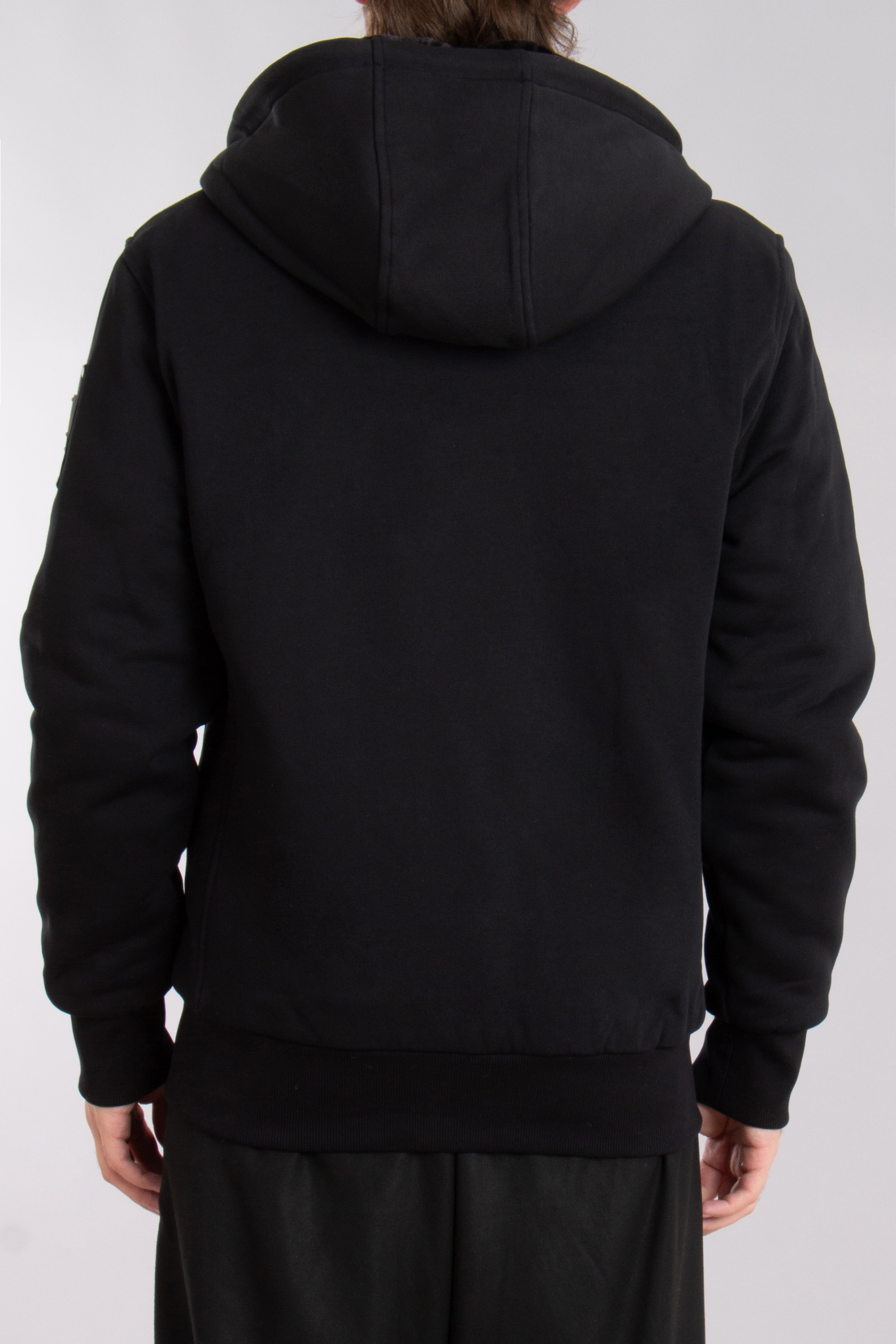 MOOSE KNUCKLES Regular Fit Padded Faux Fur Lined Cotton Blend Fleece Zip-Up Hoodie Classic Bunny MOOSE KNUCKLES Regular Fit Padded Faux Fur Lined Cotton Blend Fleece Zip-Up Hoodie Classic Bunny