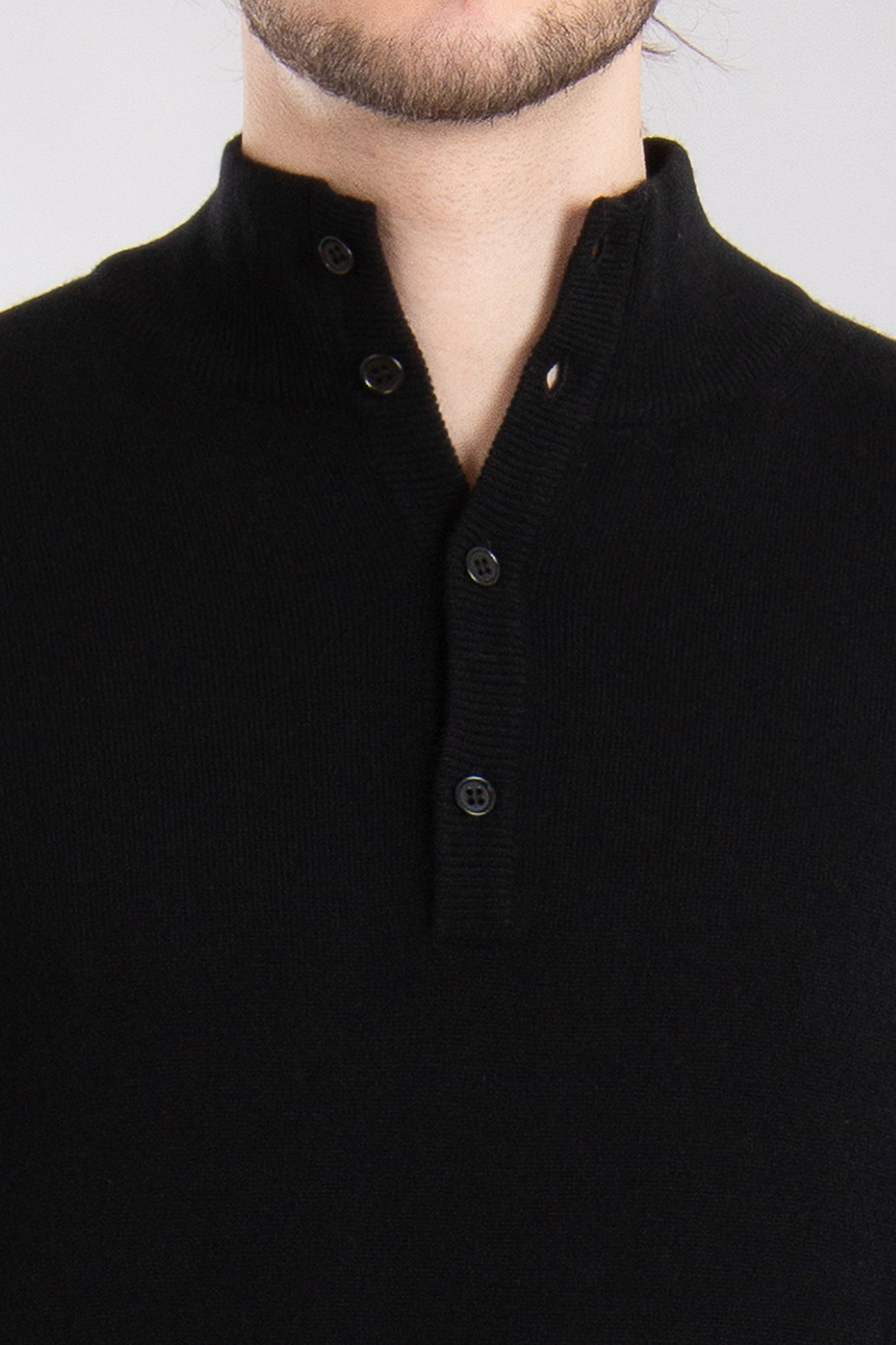 AIDA BARNI Cashmere Mock Neck Sweater AIDA BARNI Cashmere Mock Neck Sweater