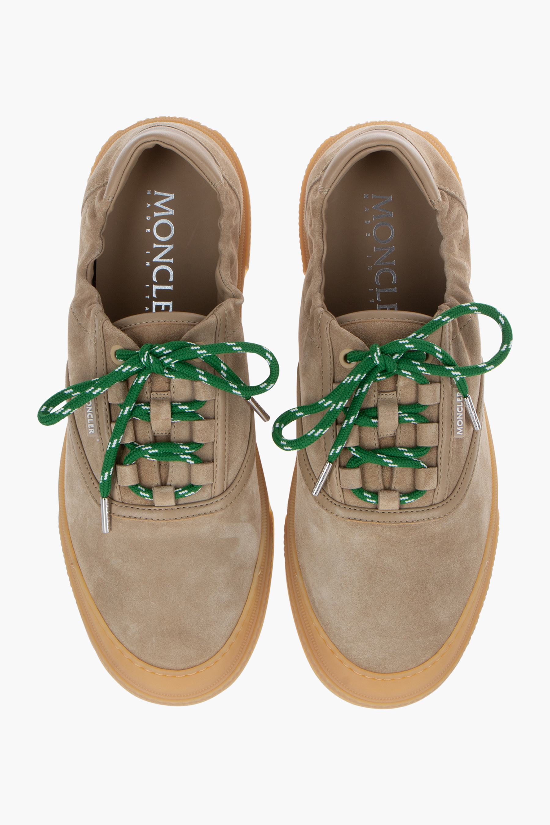 MONCLER Suede Leather Sneakers Vera Leisure