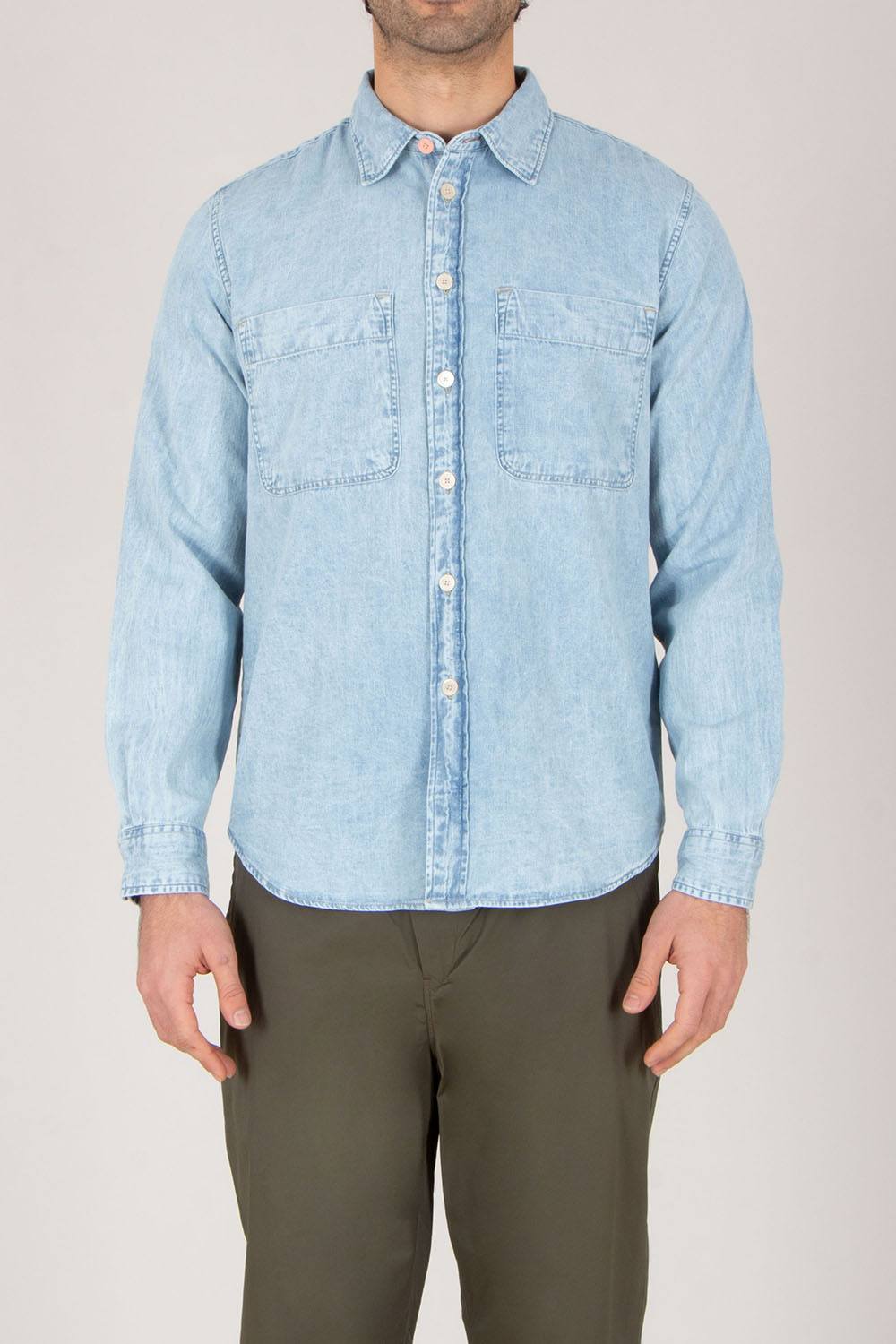 PAUL SMIT Cashial Fit Organic Cotton Denim Shirt