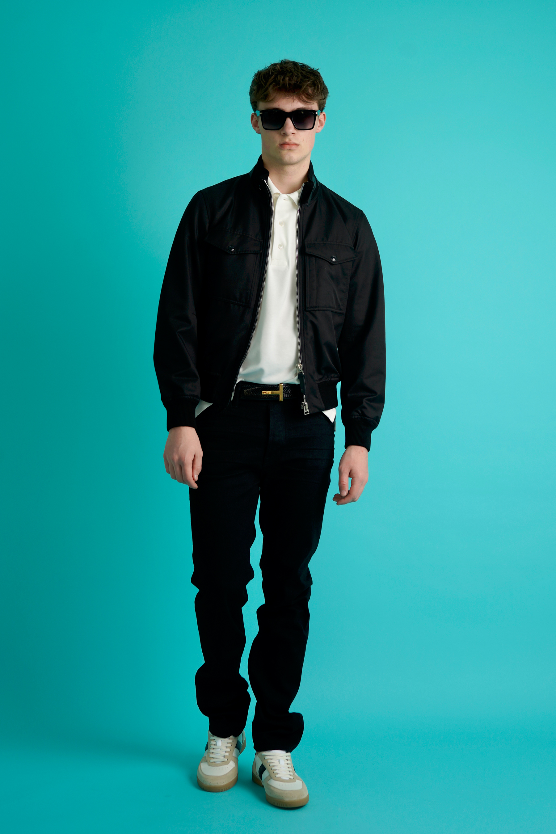 TOM FORD Regular Fit Cotton-Silk Twill Bomber Jacket Mantel, Jacke, Blazer, Hosen, Formelle Kleidung