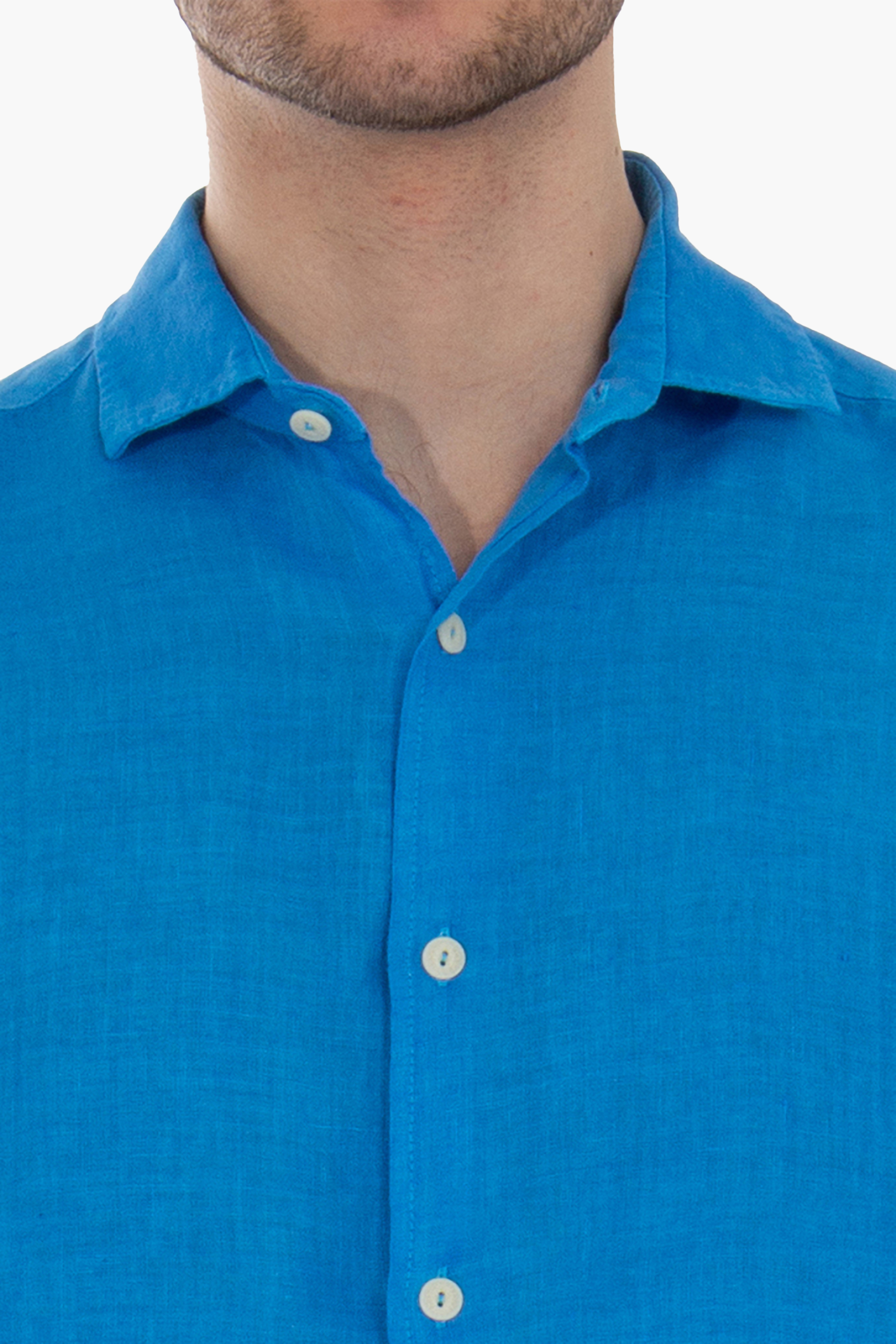 MC 2 SAINT BARTH Regular Fit Linen Shirt Pamplona MC 2 SAINT BARTH Regular Fit Linen Shirt Pamplona