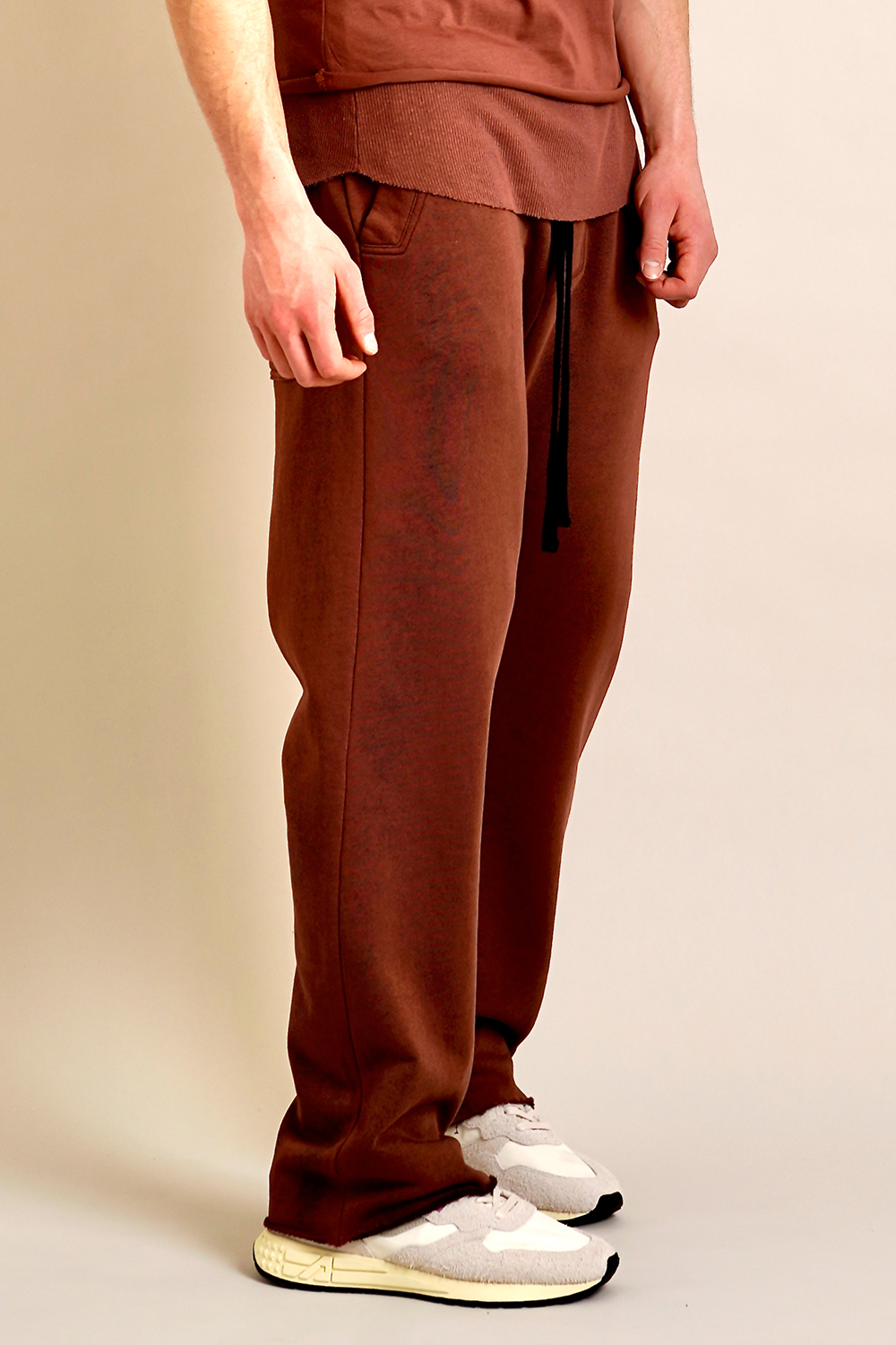 THOM KROM Relaxed Fit Low Crotch Cotton Sweatpants