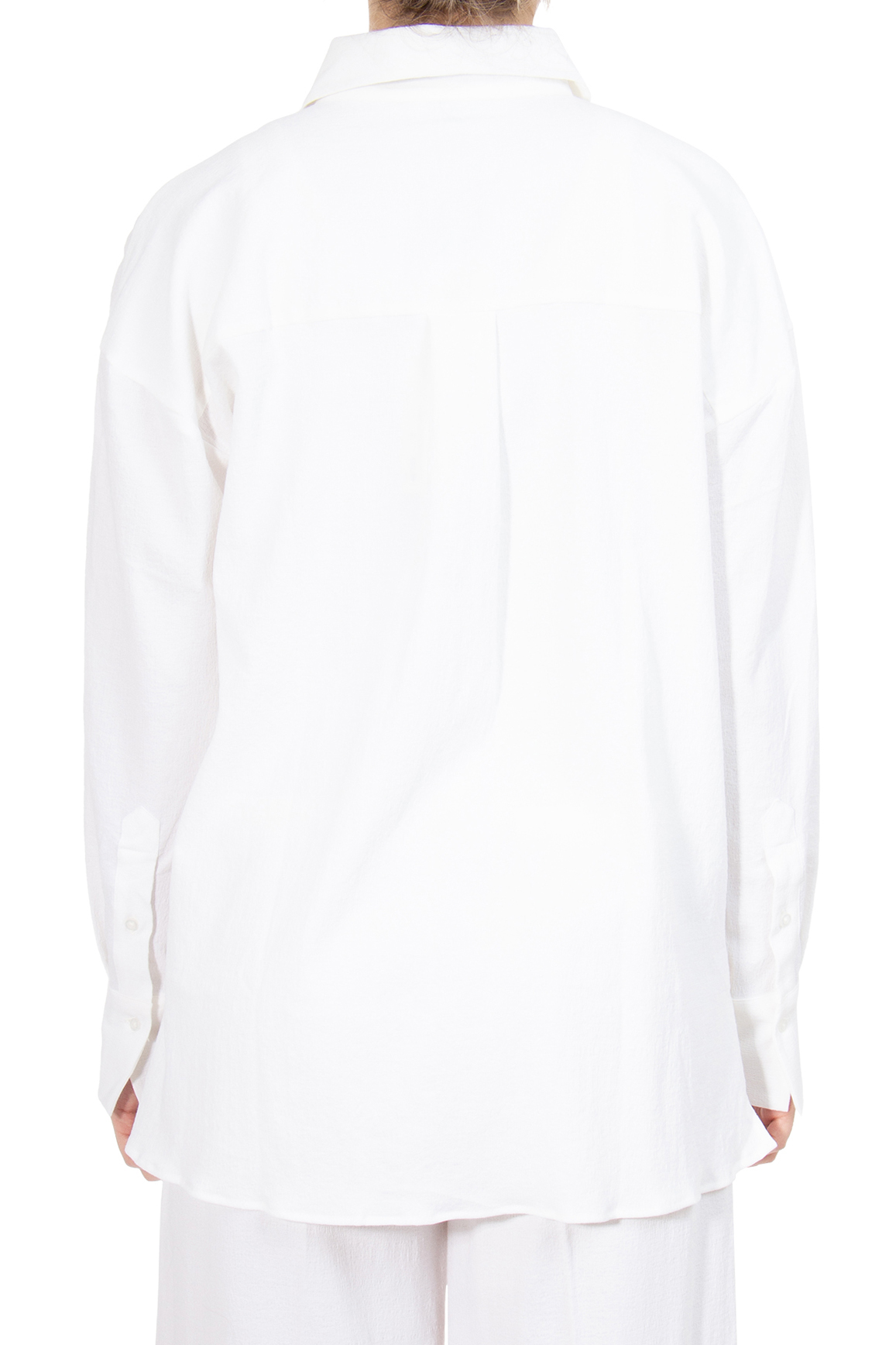 iHEART Cotton Blend Stretch Crepe Blouse Kira 