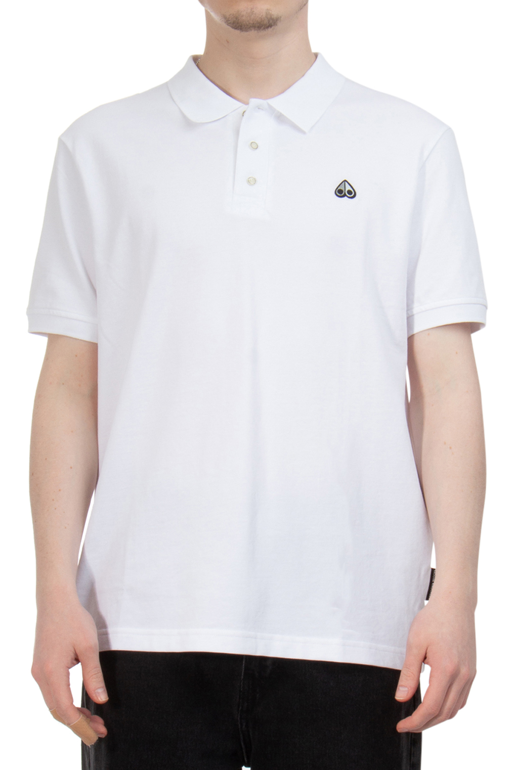 MOOSE KNUCKLES Logo Cotton Piqué Polo Shirt MOOSE KNUCKLES Logo Cotton Piqué Polo Shirt