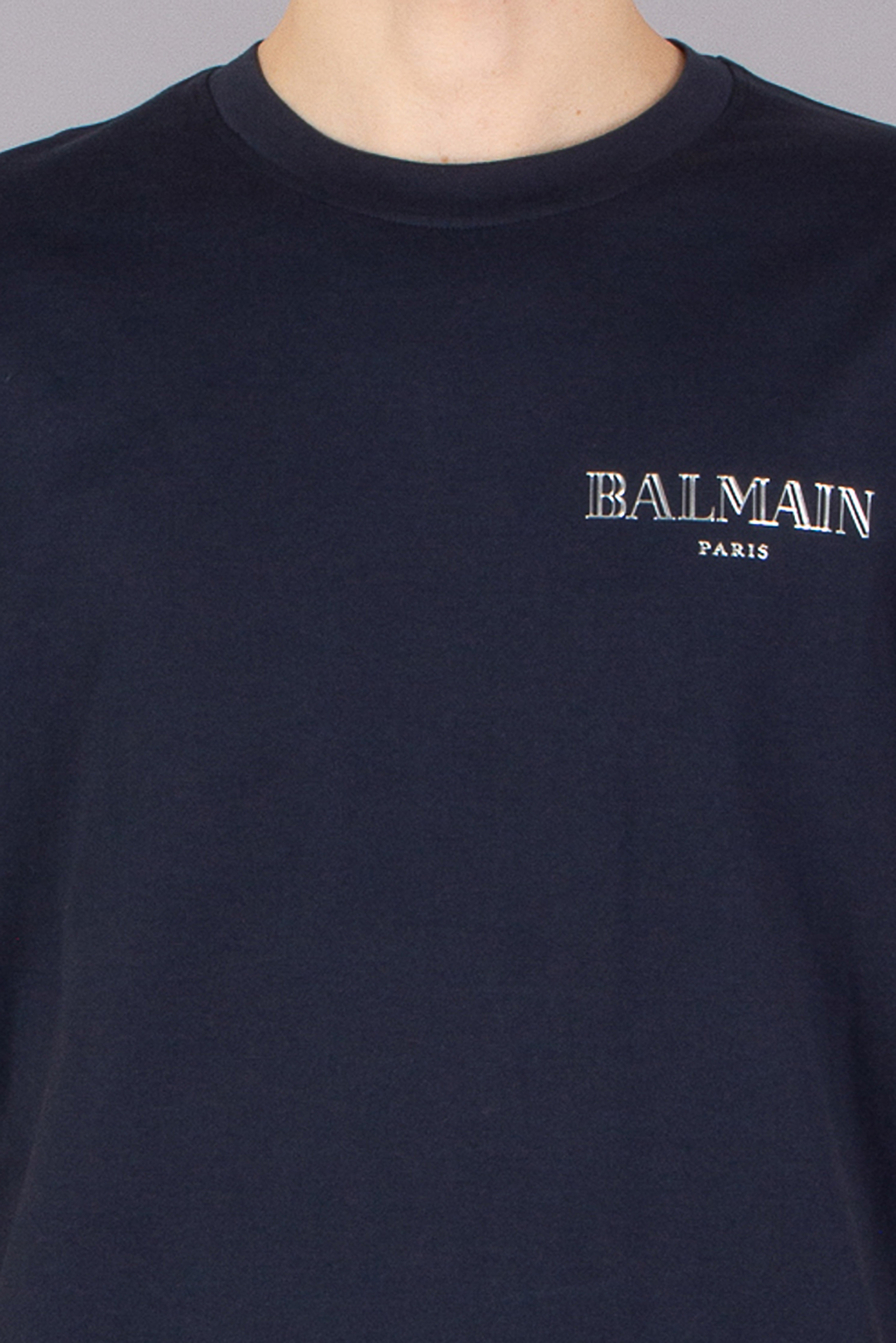 BALMAIN Regular Fit Printed Organic Cotton Jersey T-Shirt BALMAIN Regular Fit Printed Organic Cotton Jersey T-Shirt