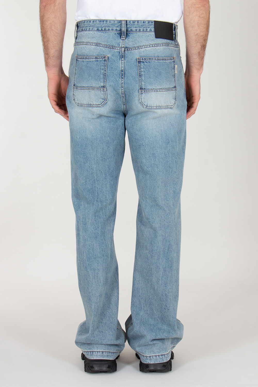 JUNN.J Boot Cut Washed Denim Jeans