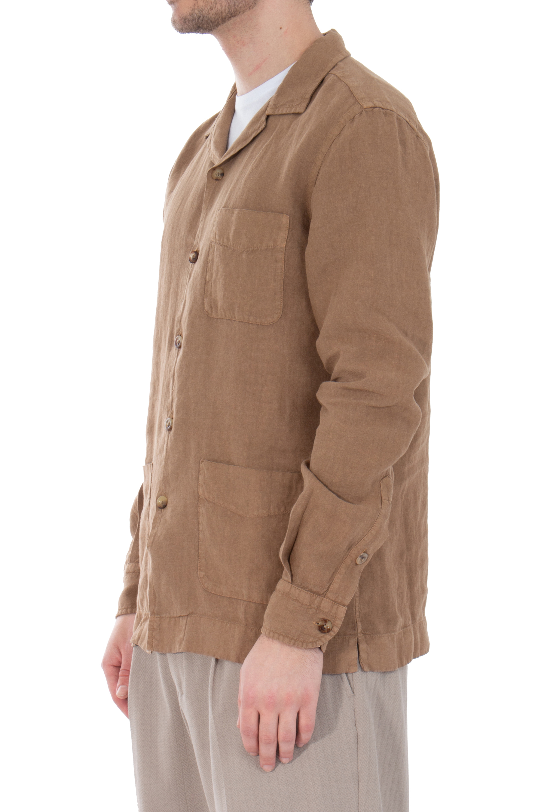 BOGLIOLI Relaxed Fit Linen Shirt BOGLIOLI Relaxed Fit Linen Shirt