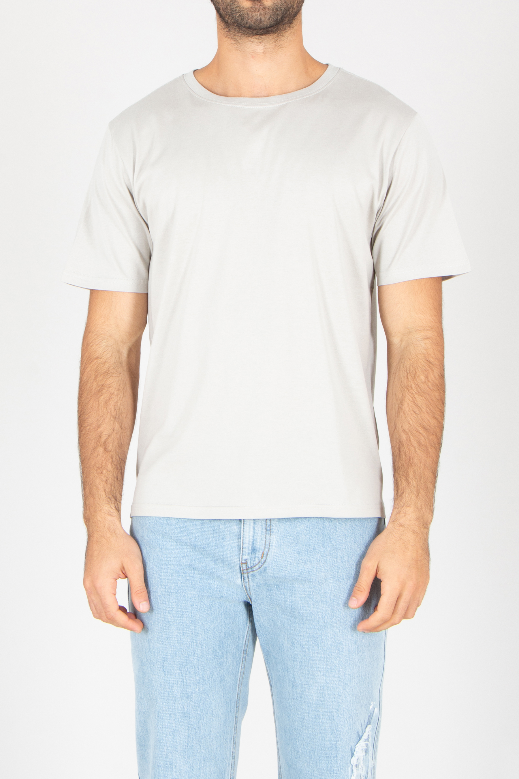 T-shirt, Jeans, Erwachsener, Mann, Person