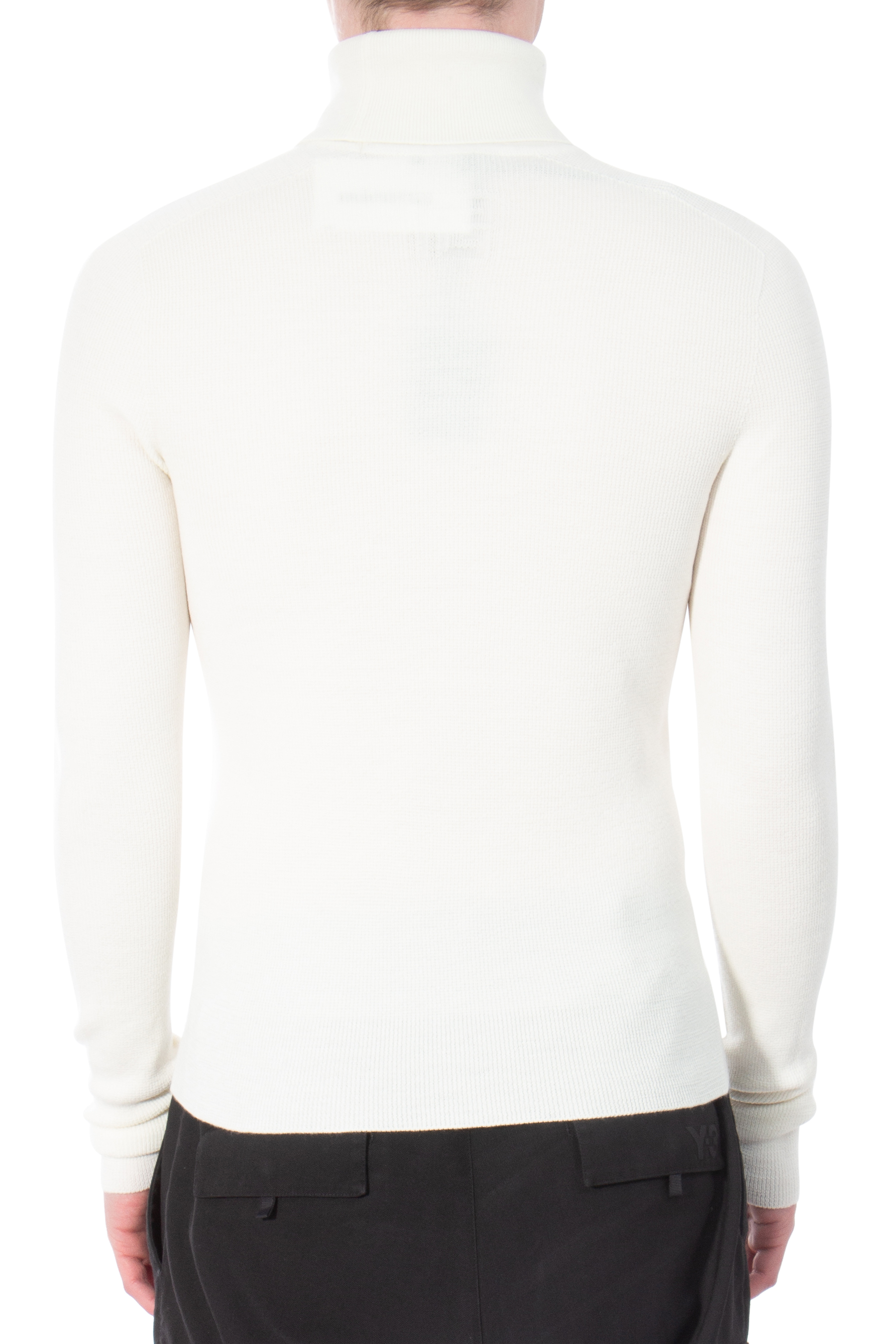 BALMAIN Slim Fit Extra Fine Wool Turtleneck Sweater