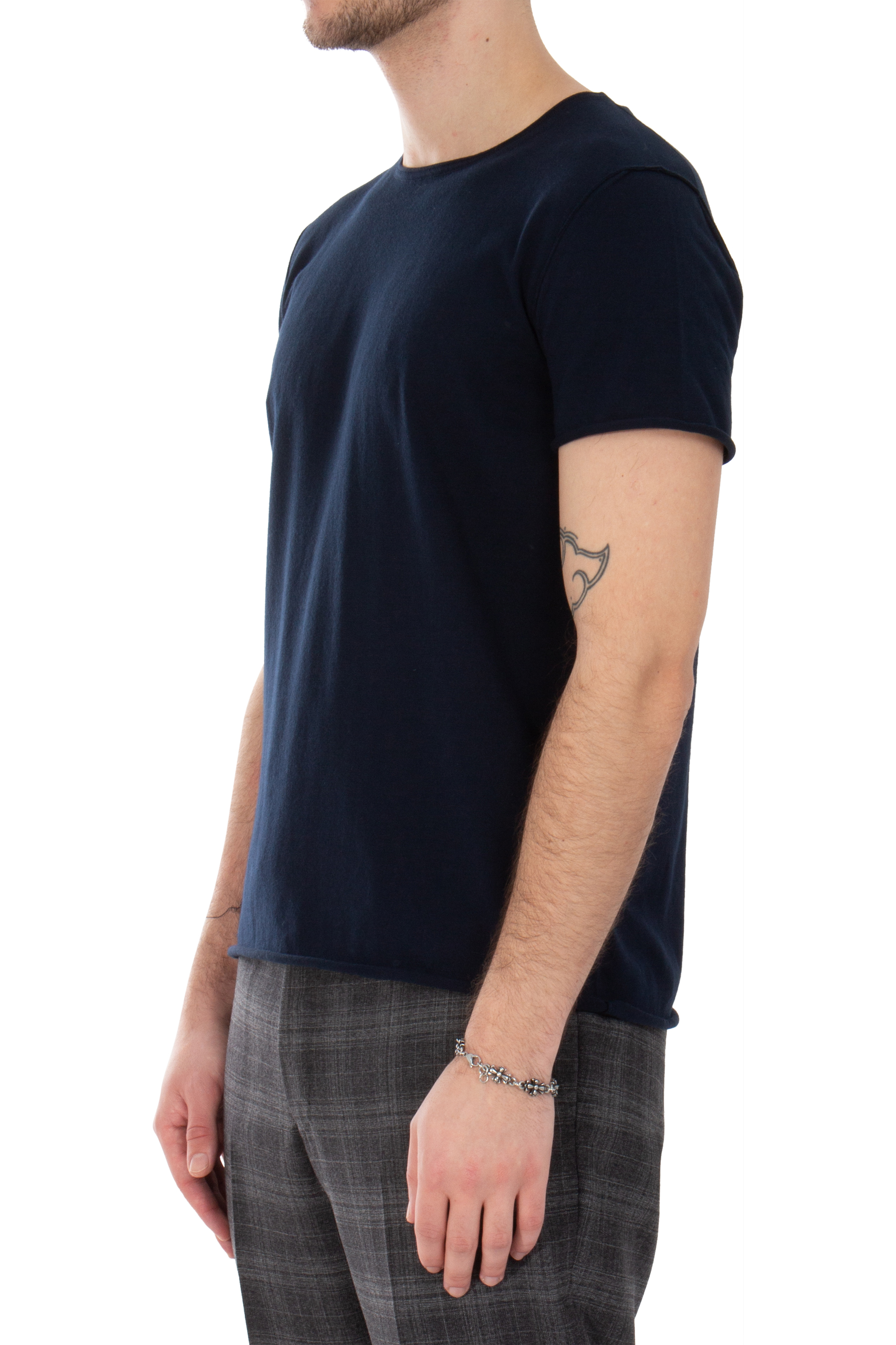 AIDA BARNI Knitted Cotton T-Shirt