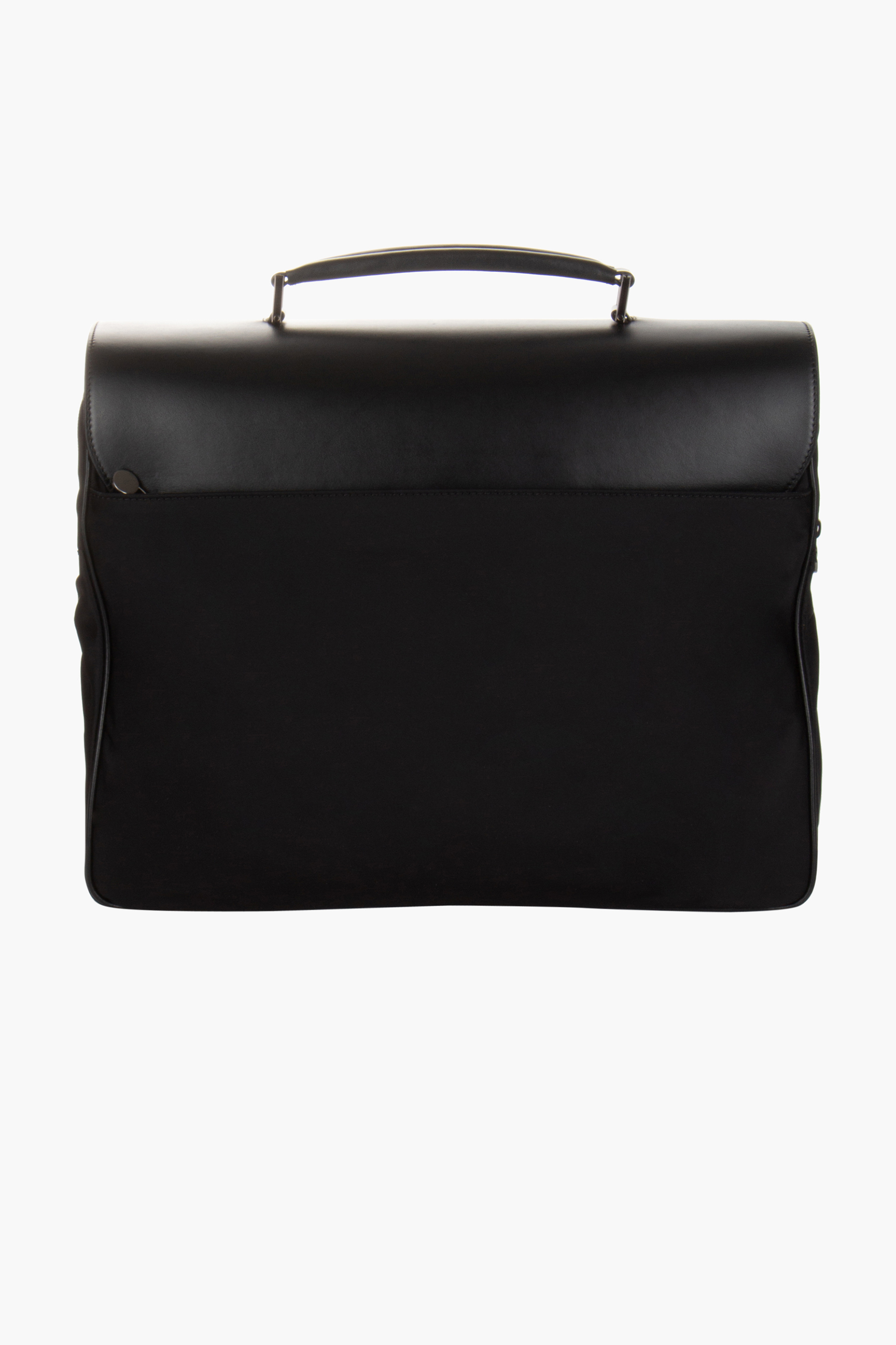 KITON Nylon Blend & Leather Business Bag Tasche, Aktentasche, Zubehör, Handtasche