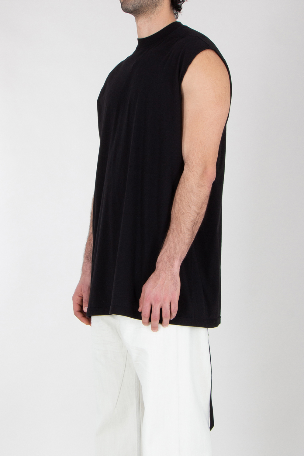 RICK OWENS DRKSHDW Relaxed Fit Sleeveless T-Shirt Tarp