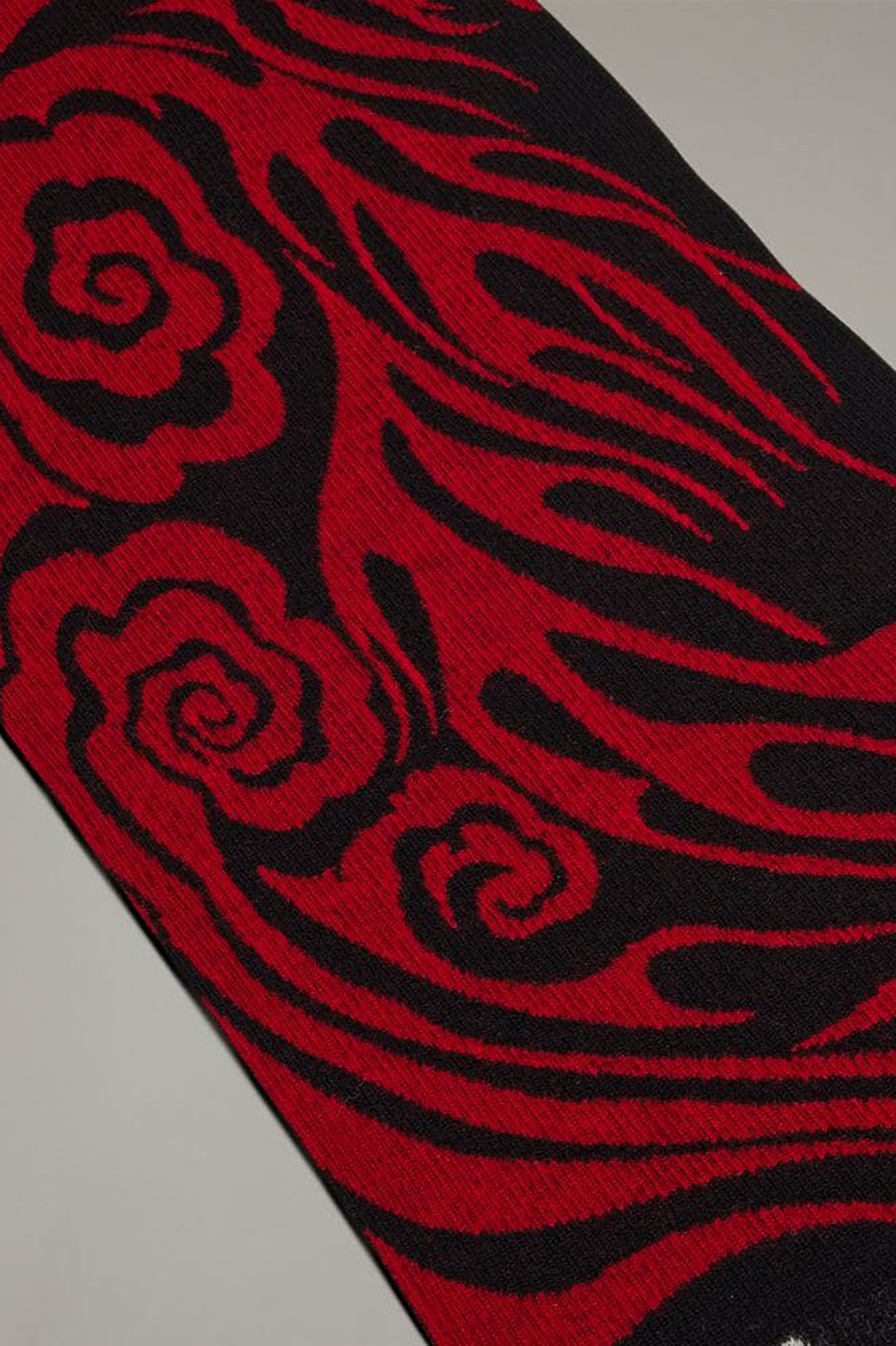 Y-3 X JFA Wool-Recycled Polyester-Lyocell Blend Scarf Y-3 X JFA Wool-Recycled Polyester-Lyocell Blend Scarf