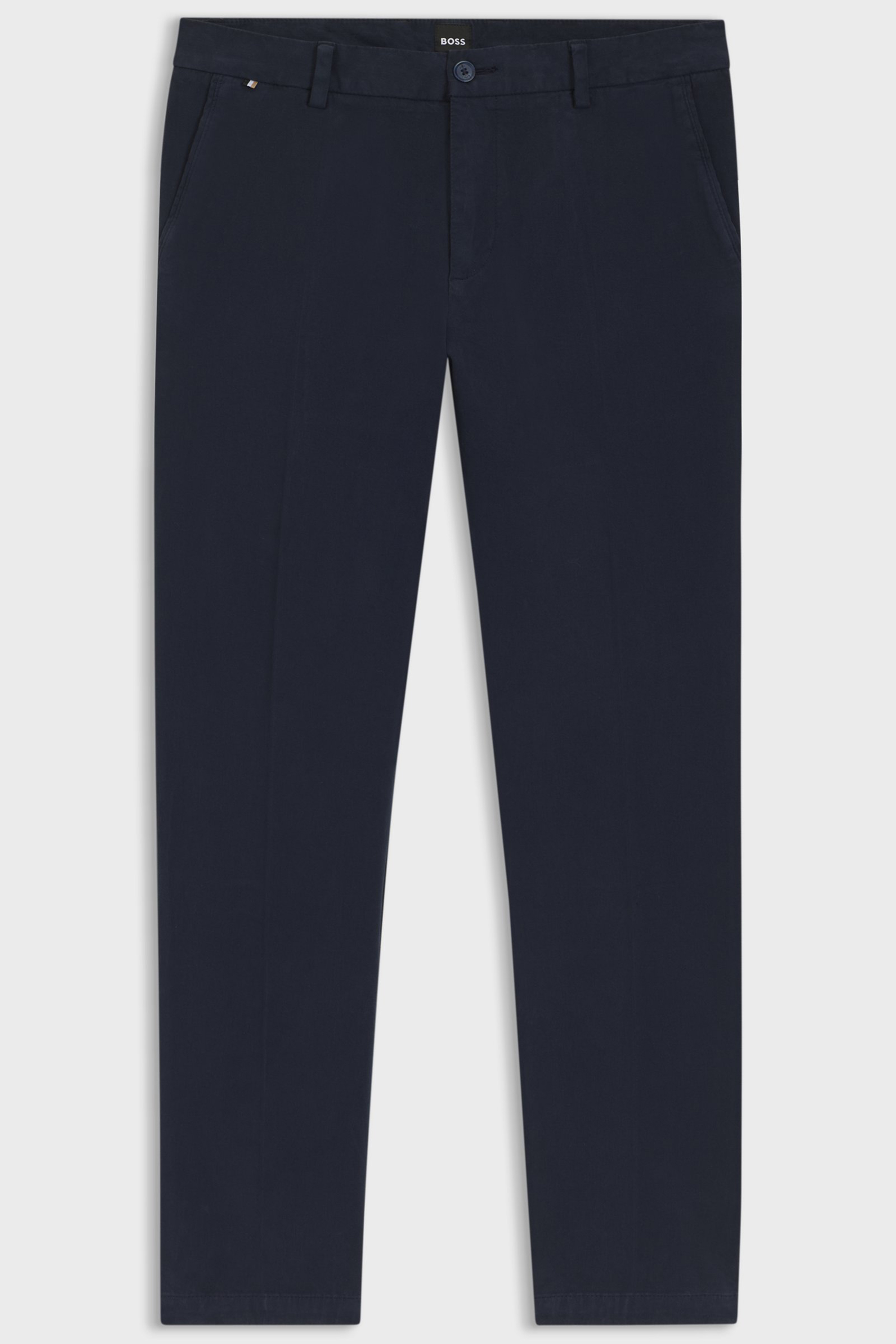 BOSS Modern Regular Fit Brushed Cotton Stretch Twill Pants H-Kane Bekleidung, Hosen, Jeans