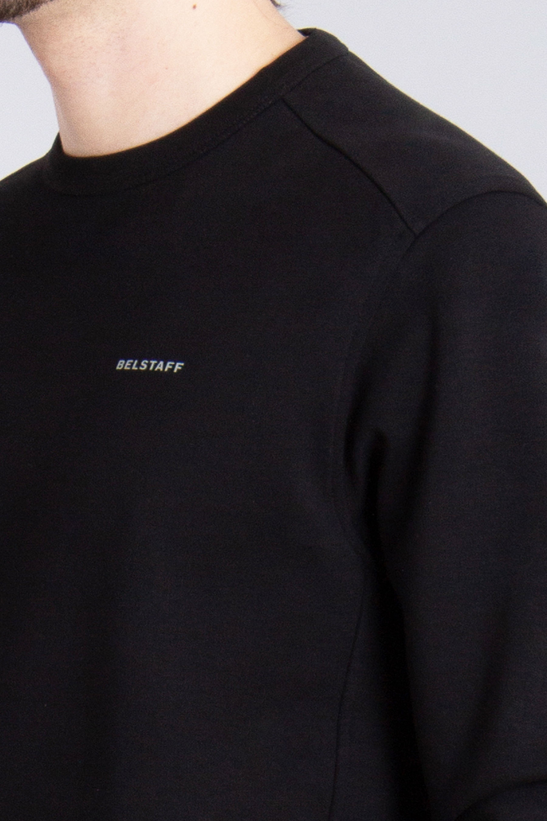 BELSTAFF Cotton Fleece Sweatshirt Alloy BELSTAFF Cotton Fleece Sweatshirt Alloy
