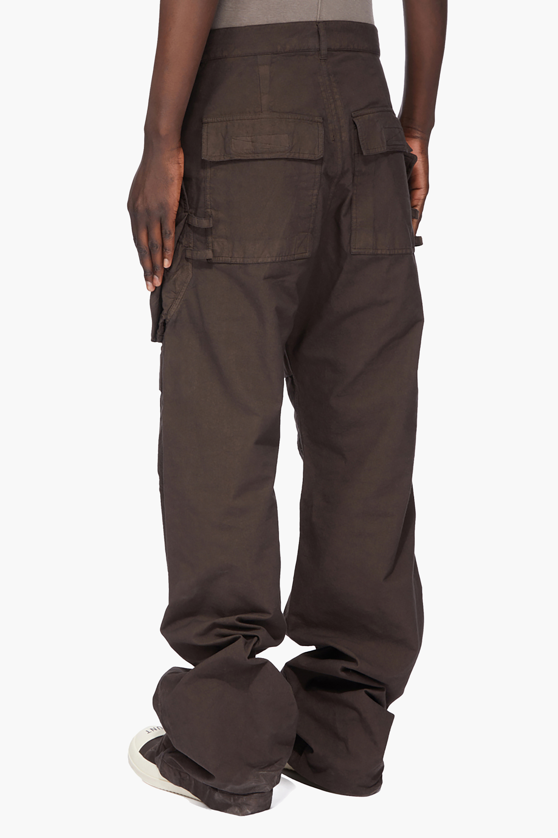 RICK OWENS DRKSHDW Loose Fit Cotton Tela Stefan Cargo Pants Bekleidung, Hosen, Person, Jeans