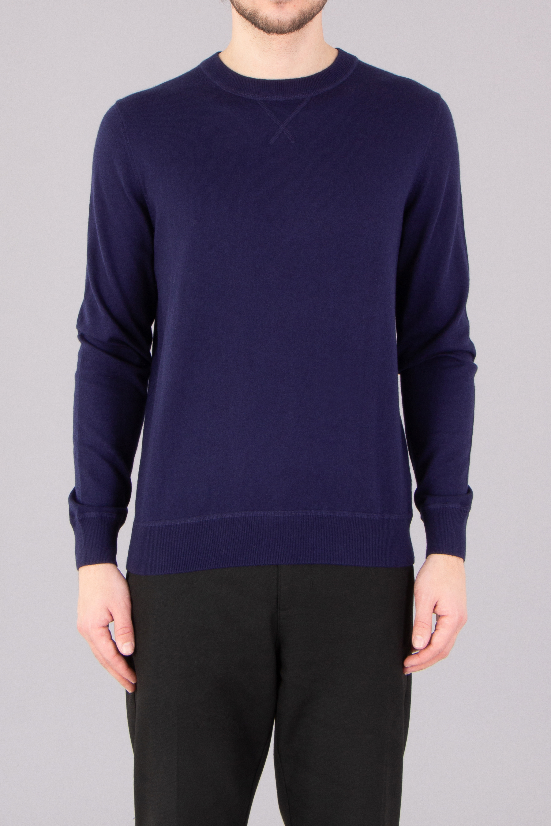 ALLUDE Cotton-Silk-Cashmere Blend Sweater
