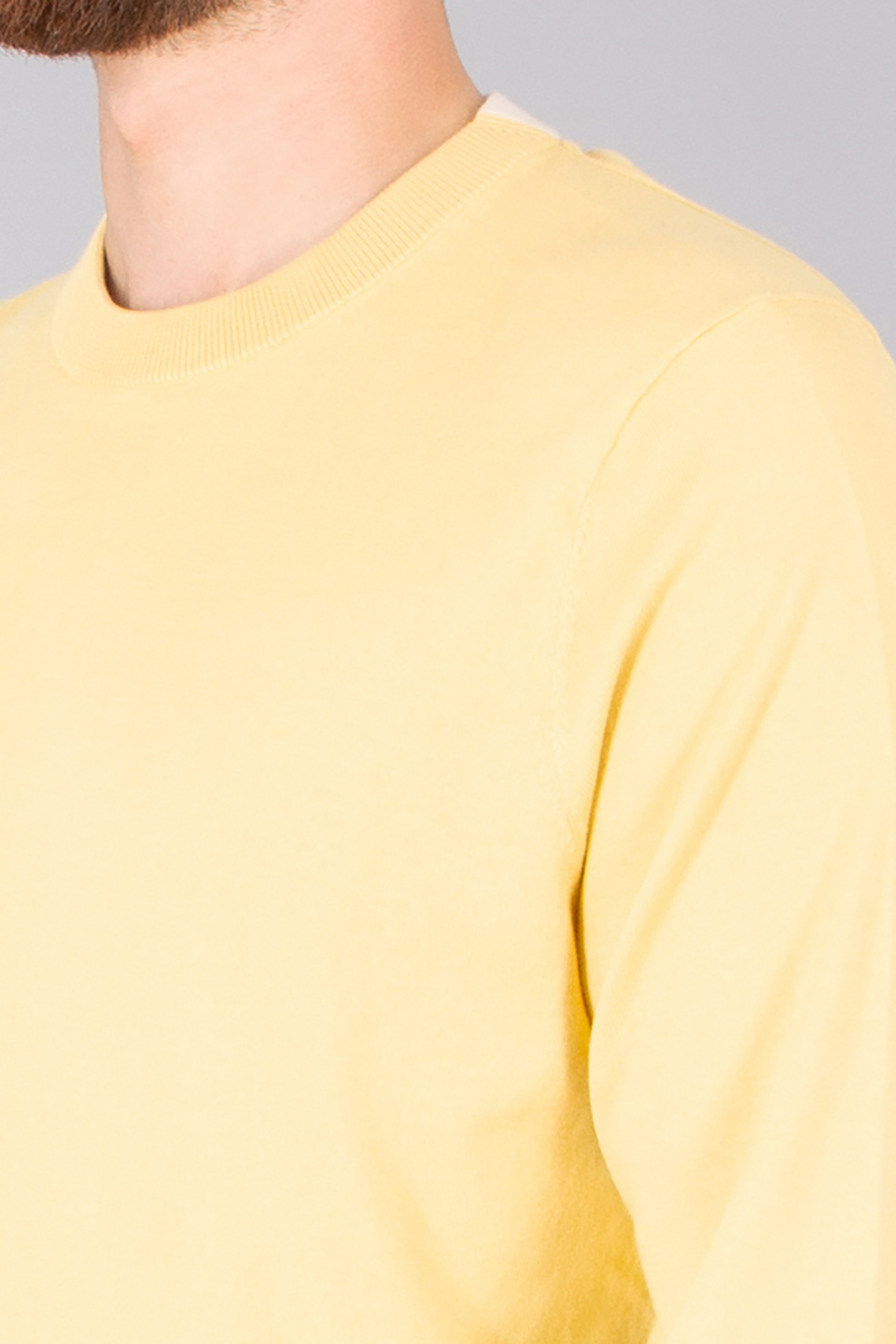 PAUL SMITH Regular Fit Organic Cotton Sweater T-shirt, Langarm, Erwachsener, Mann, Person