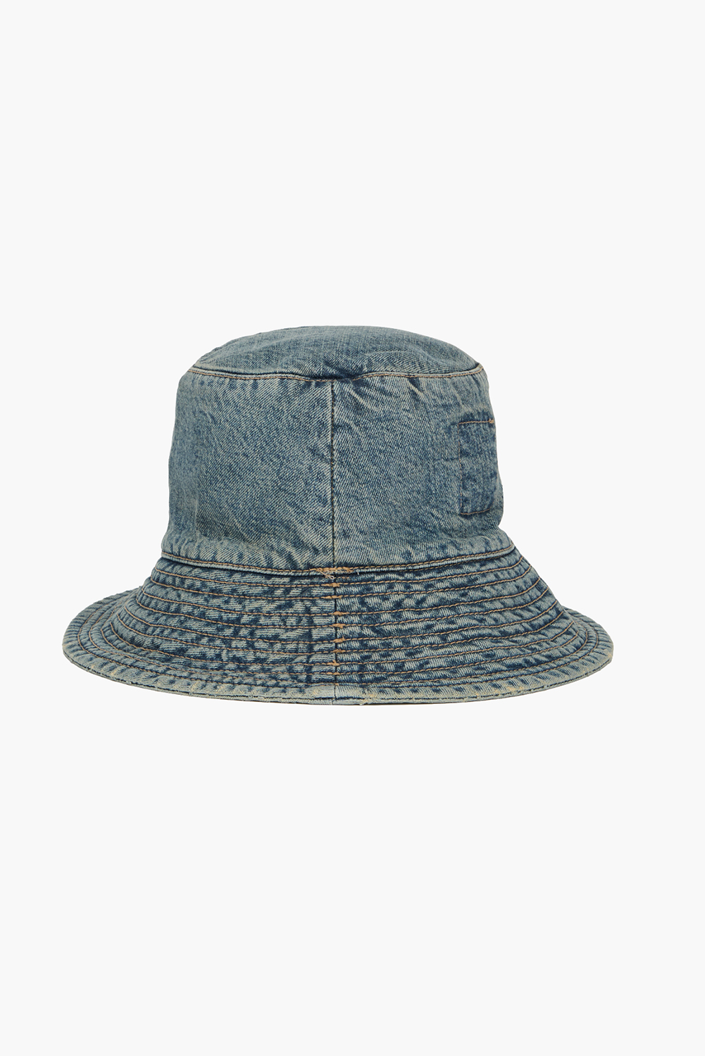 RICK OWENS DRKSHDW Washed Indigo Cotton Denim Gilligan Hat