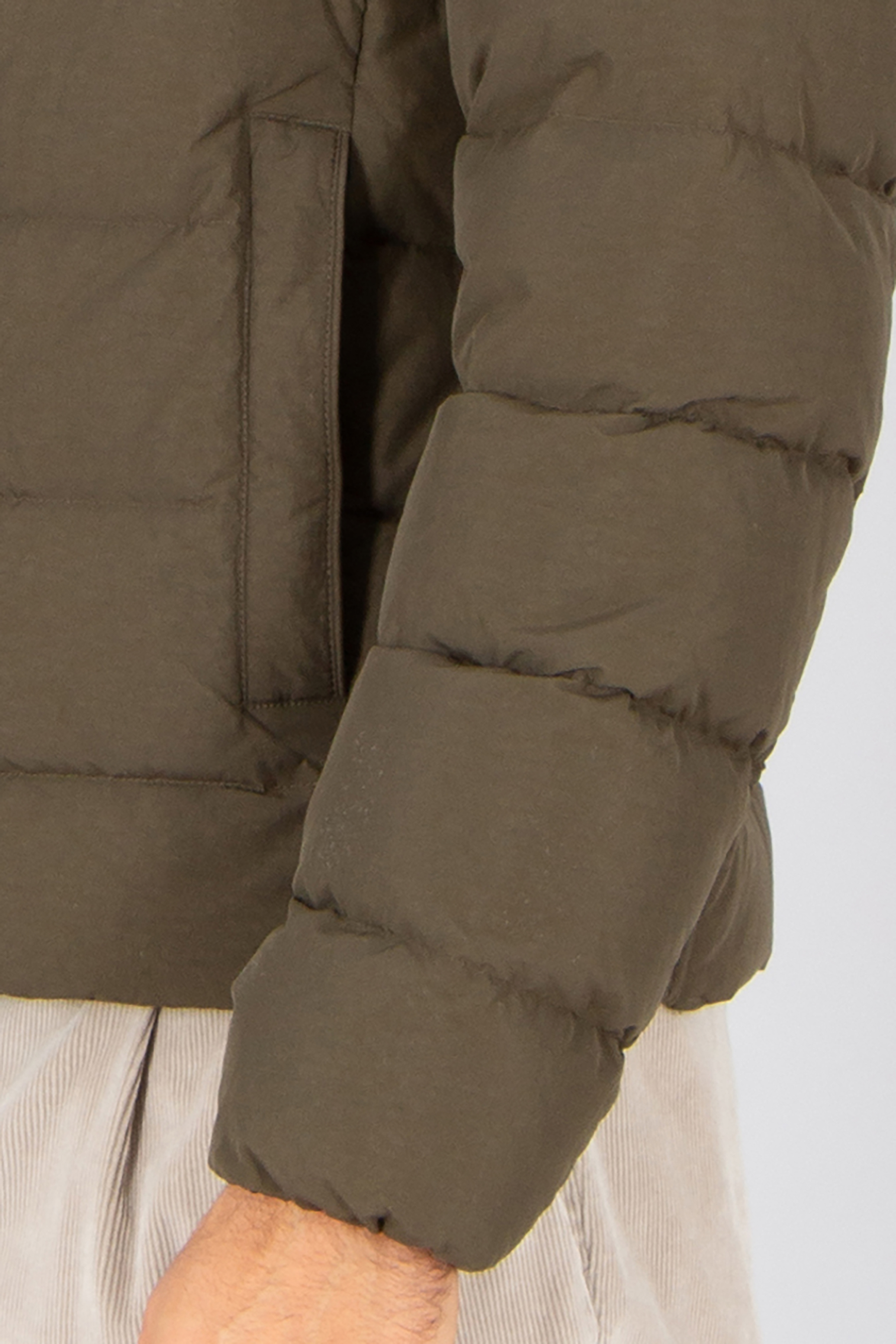 Bekleidung, Mantel, Jacke, Langarm, Person