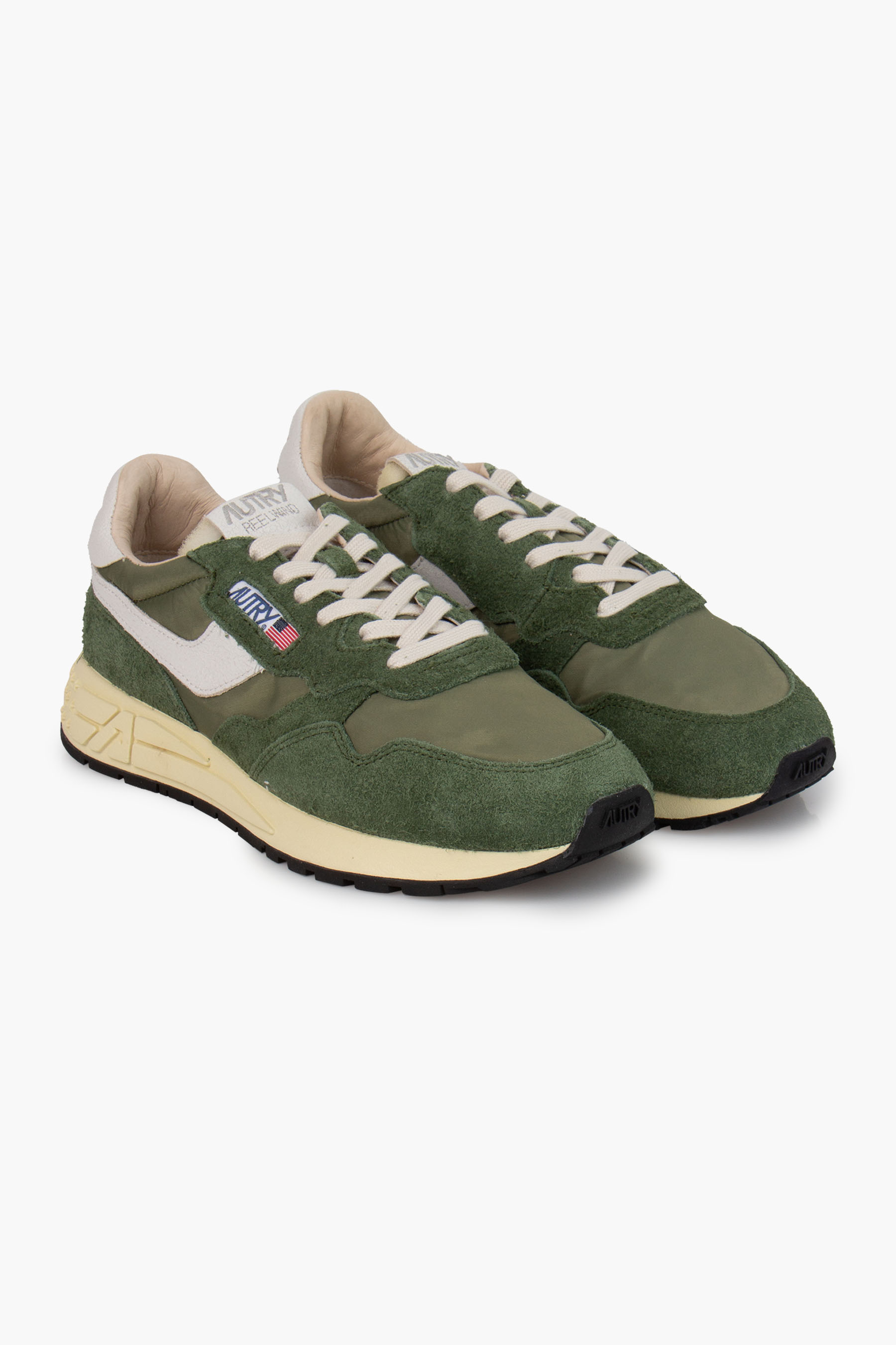 AUTRY Nylon & Suede Sneakers Reelwind Low AUTRY Nylon & Suede Sneakers Reelwind Low
