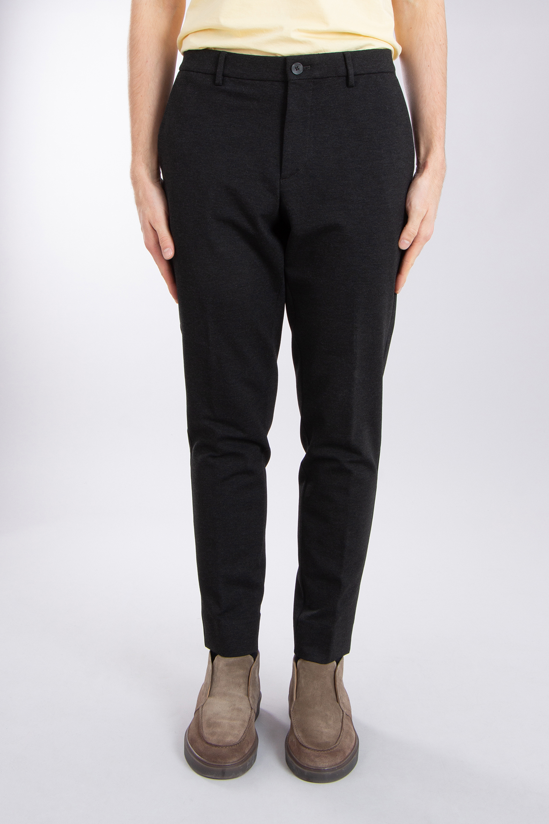 GTA Viscose-Nylon Blend Stretch Jersey Pants Davide