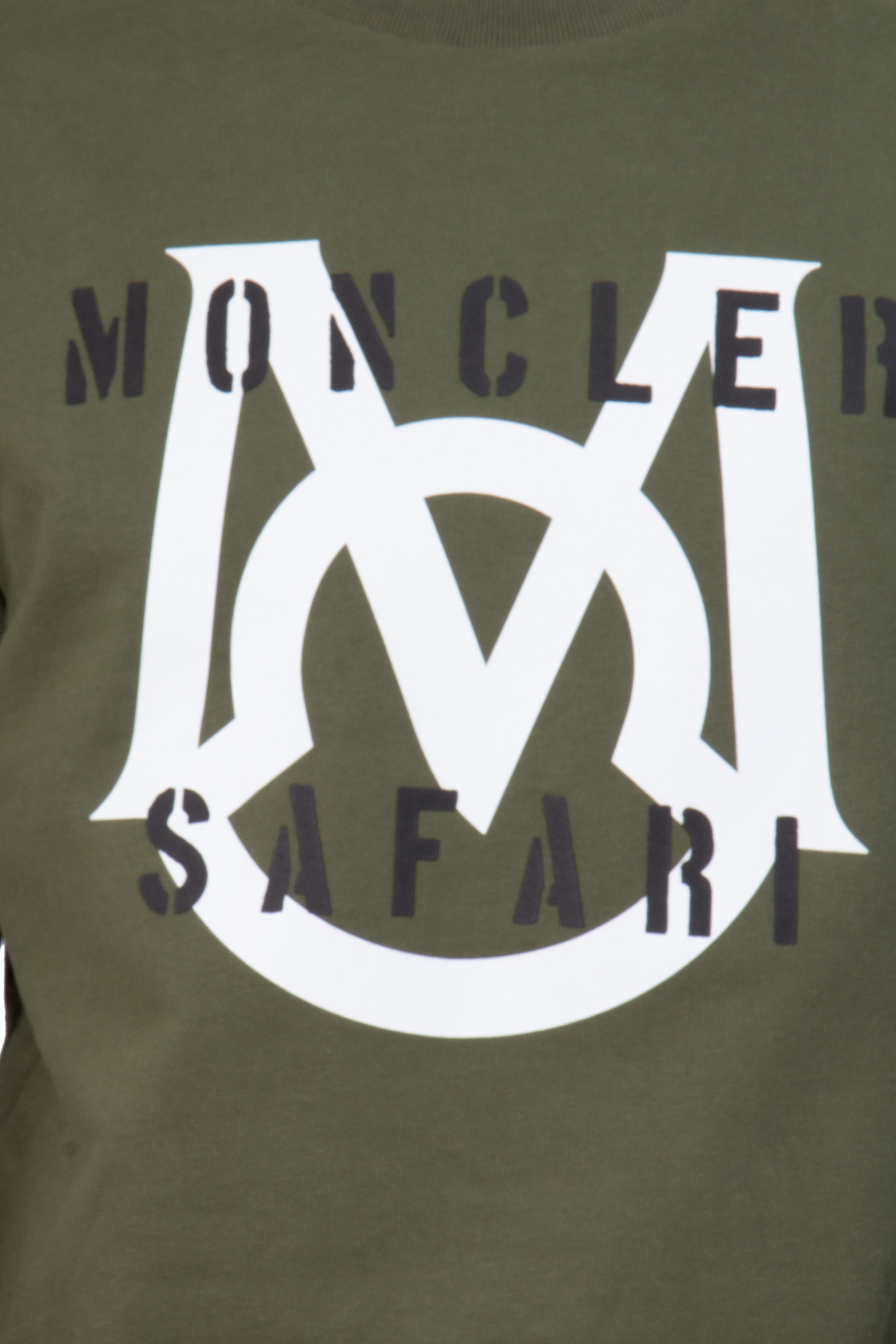 MONCLER Printed Cotton Sweatshirt