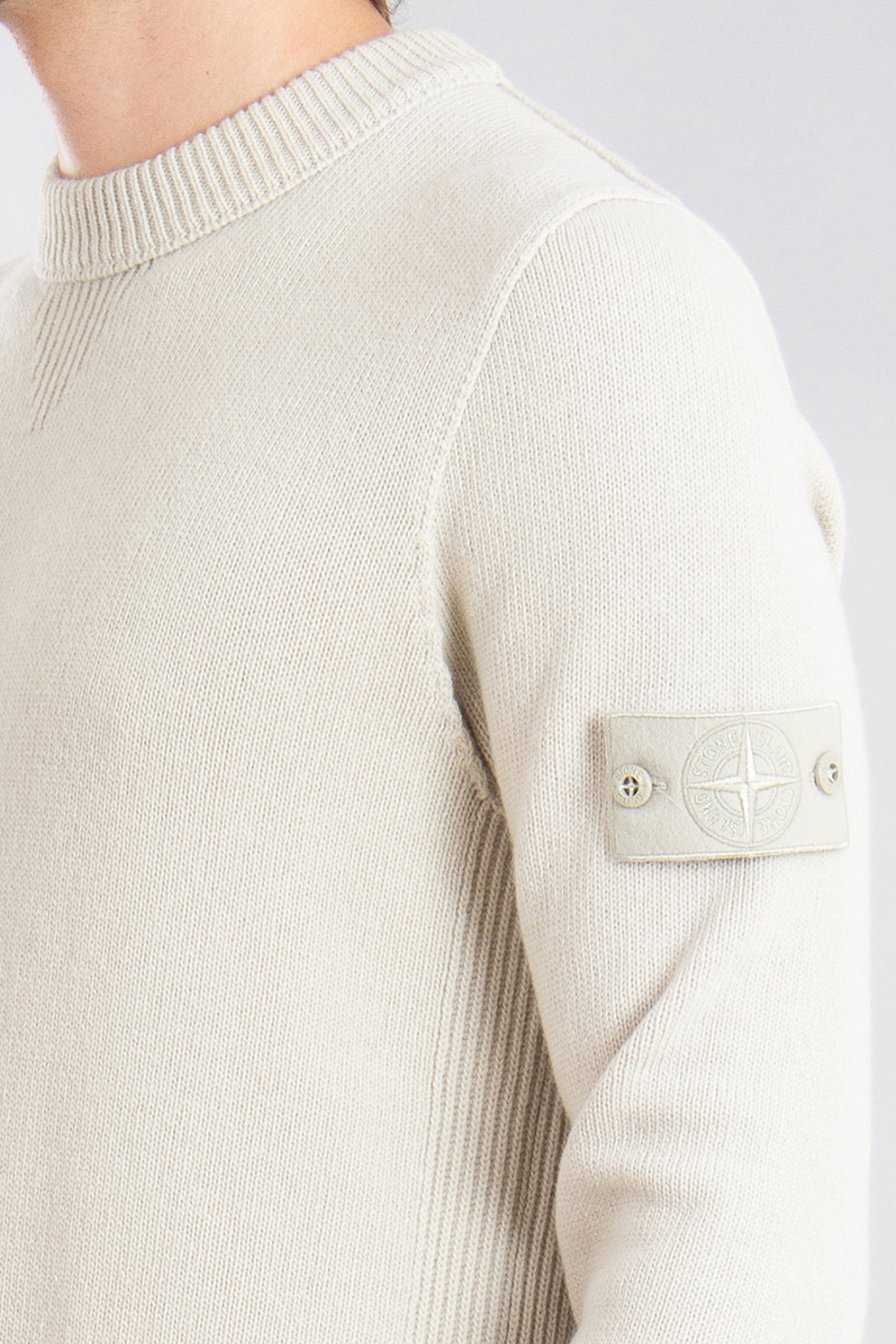 STONE ISLAND Ghost Piece Virgin Wool Sweater STONE ISLAND Ghost Piece Virgin Wool Sweater