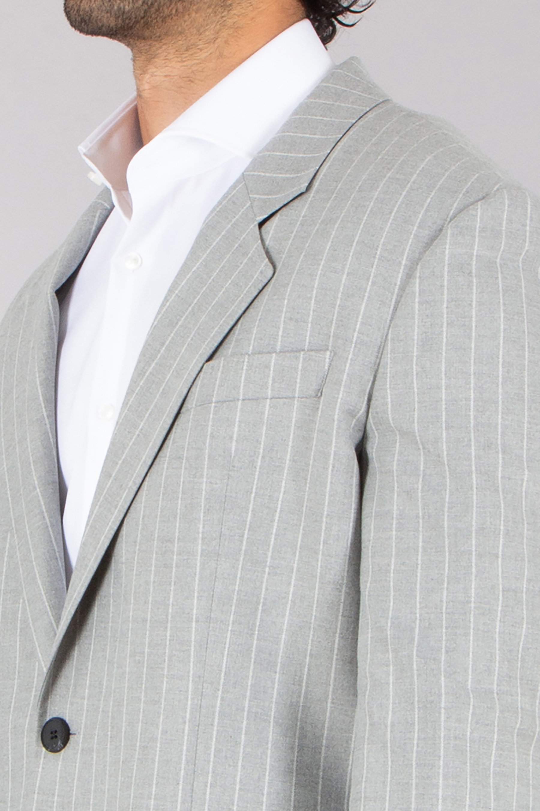 HUGO Modern Fit Striped Performance Stretch Jacket Karlo Blazer, Mantel, Jacke, Formelle Kleidung, Anzug
