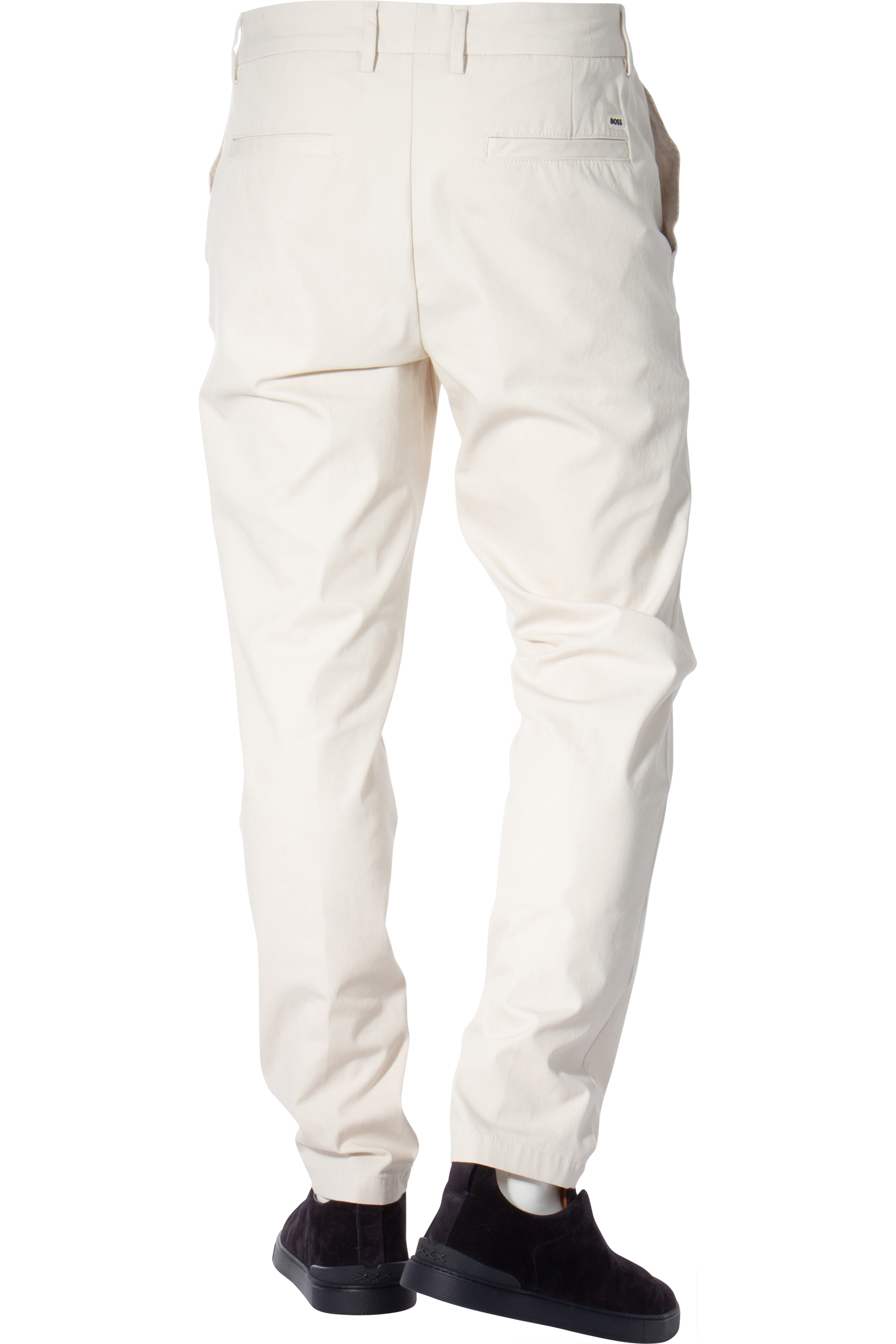 BOSS Regular Tapered Fit Stretch Cotton Blend Pants Kane BOSS Regular Tapered Fit Stretch Cotton Blend Pants Kane