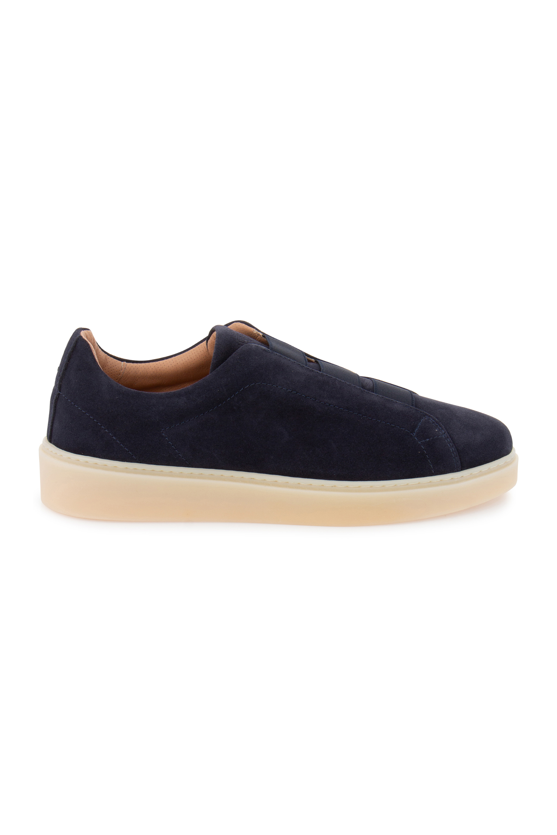 FABIANO RICCI Suede Slip On Sneakers