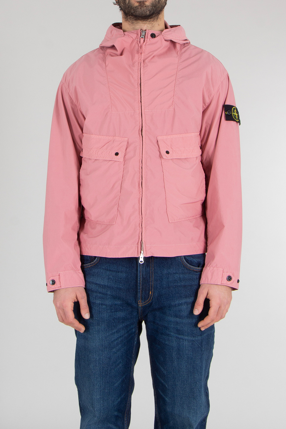 STONE ISLAND Regular Fit Light Compact Touch Poly-TC Jacket