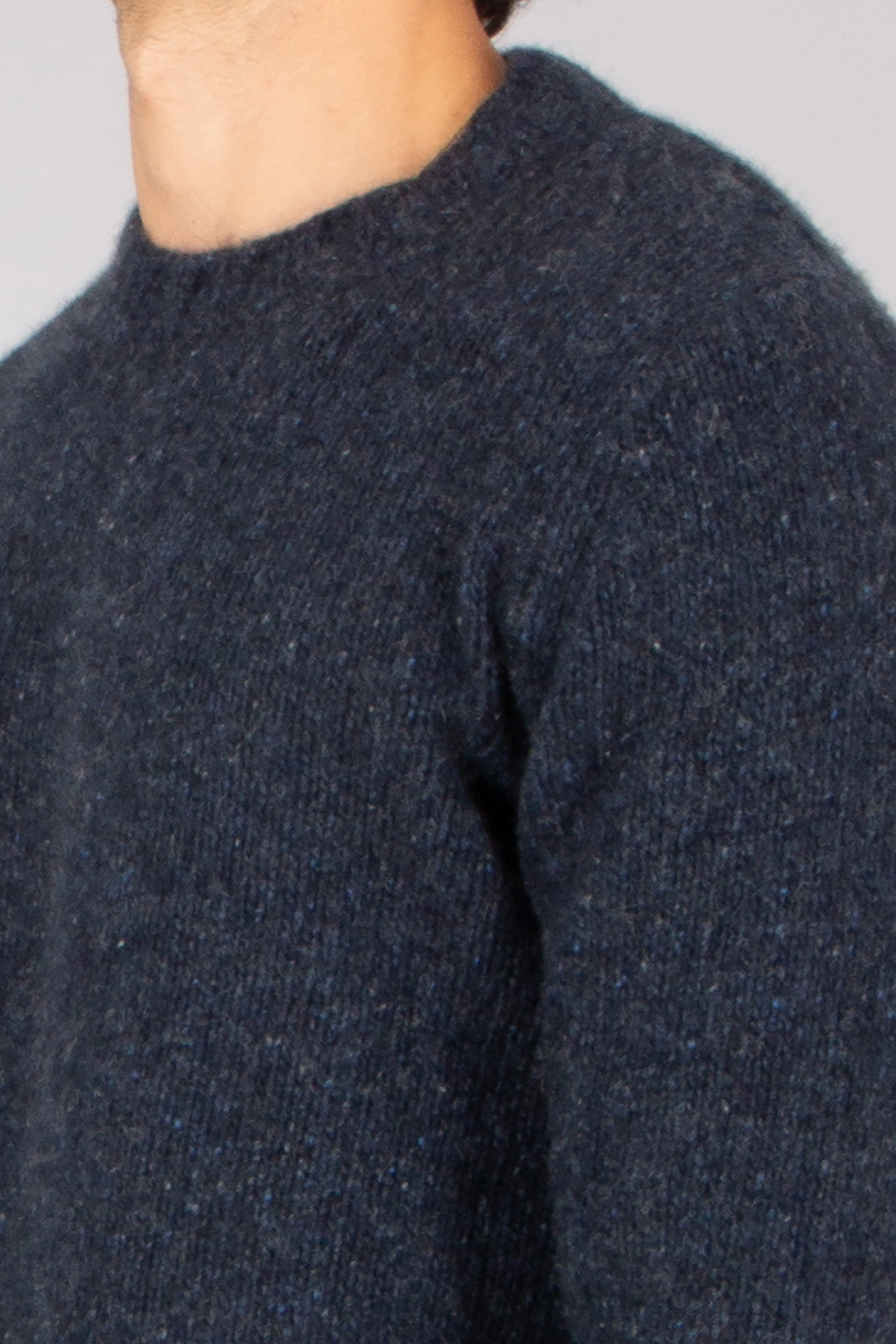 ALLUDE Regular Fit Cashmere Round Neck Sweater Strickwaren, Pullover, Erwachsener, Mann, Person