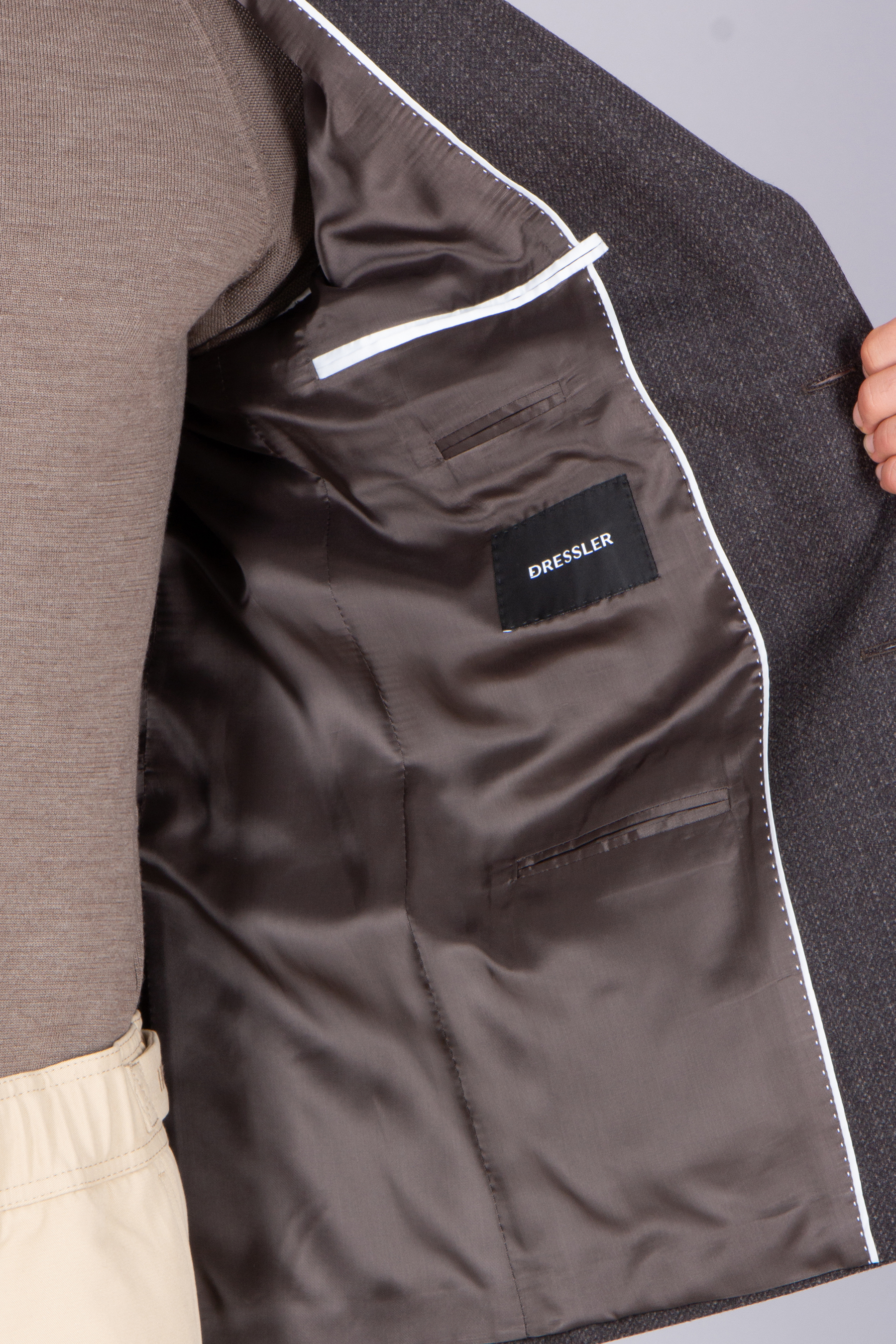 DRESSLER Regular Fit Wool Stretch Jacket Sendrik Bekleidung, Mantel, Weste, Jacke