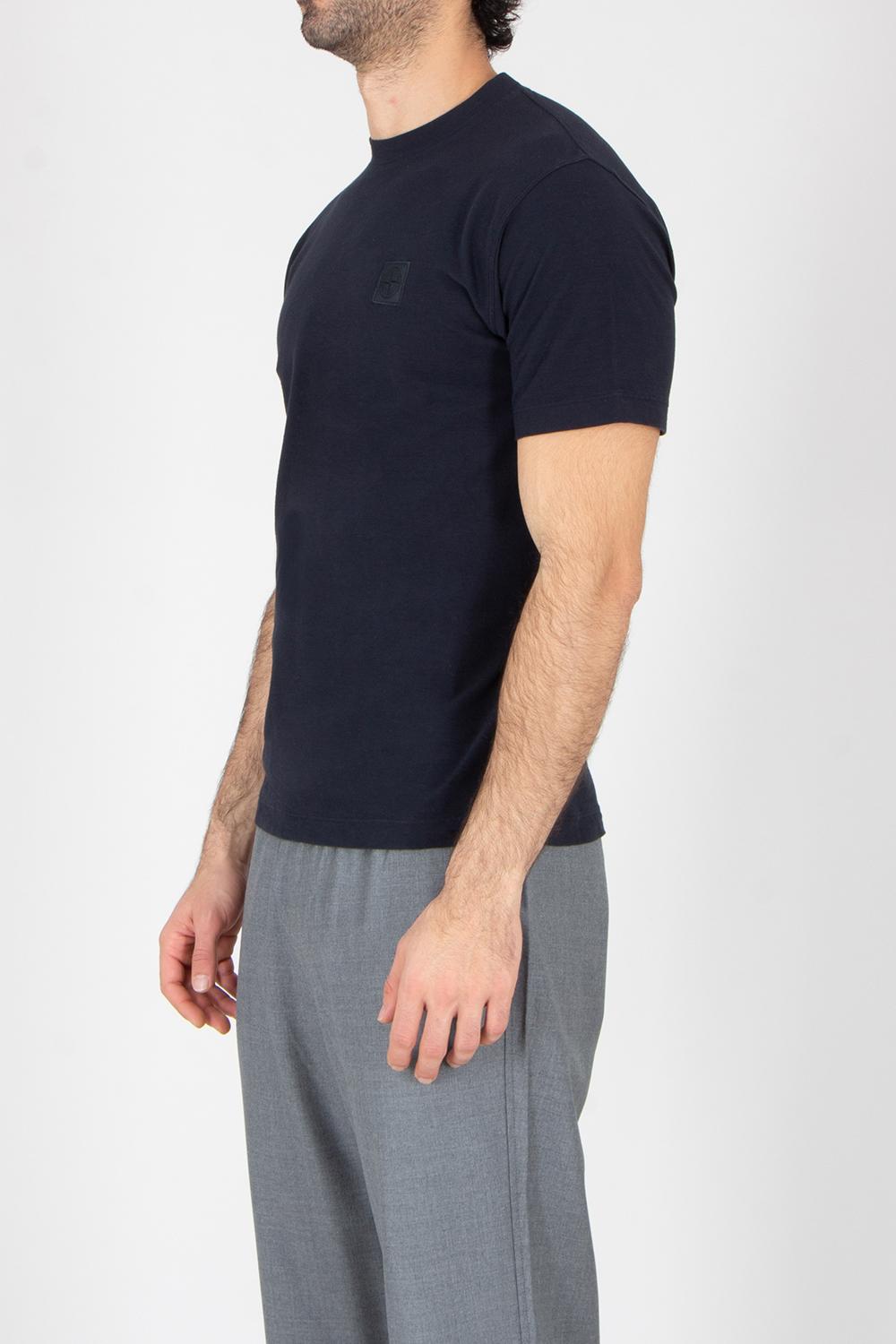 STONE ISLAND Regular Fit Ghost Piece Organic Cotton Jersey T-Shirt