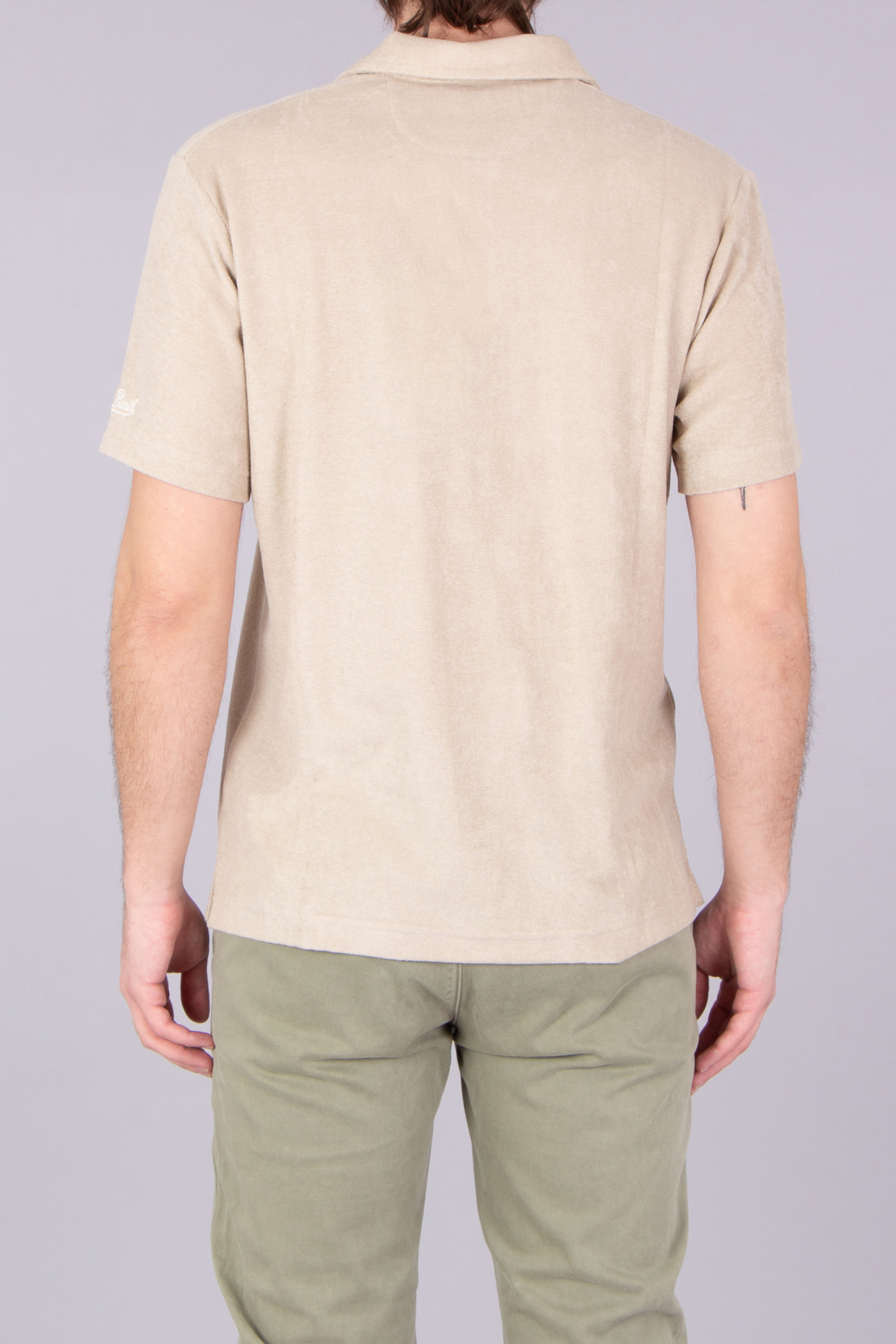 MC 2 SAINT BARTH Regular Fit Lyocell-Cotton Terry Polo Shirt Jeremy MC 2 SAINT BARTH Regular Fit Lyocell-Cotton Terry Polo Shirt Jeremy