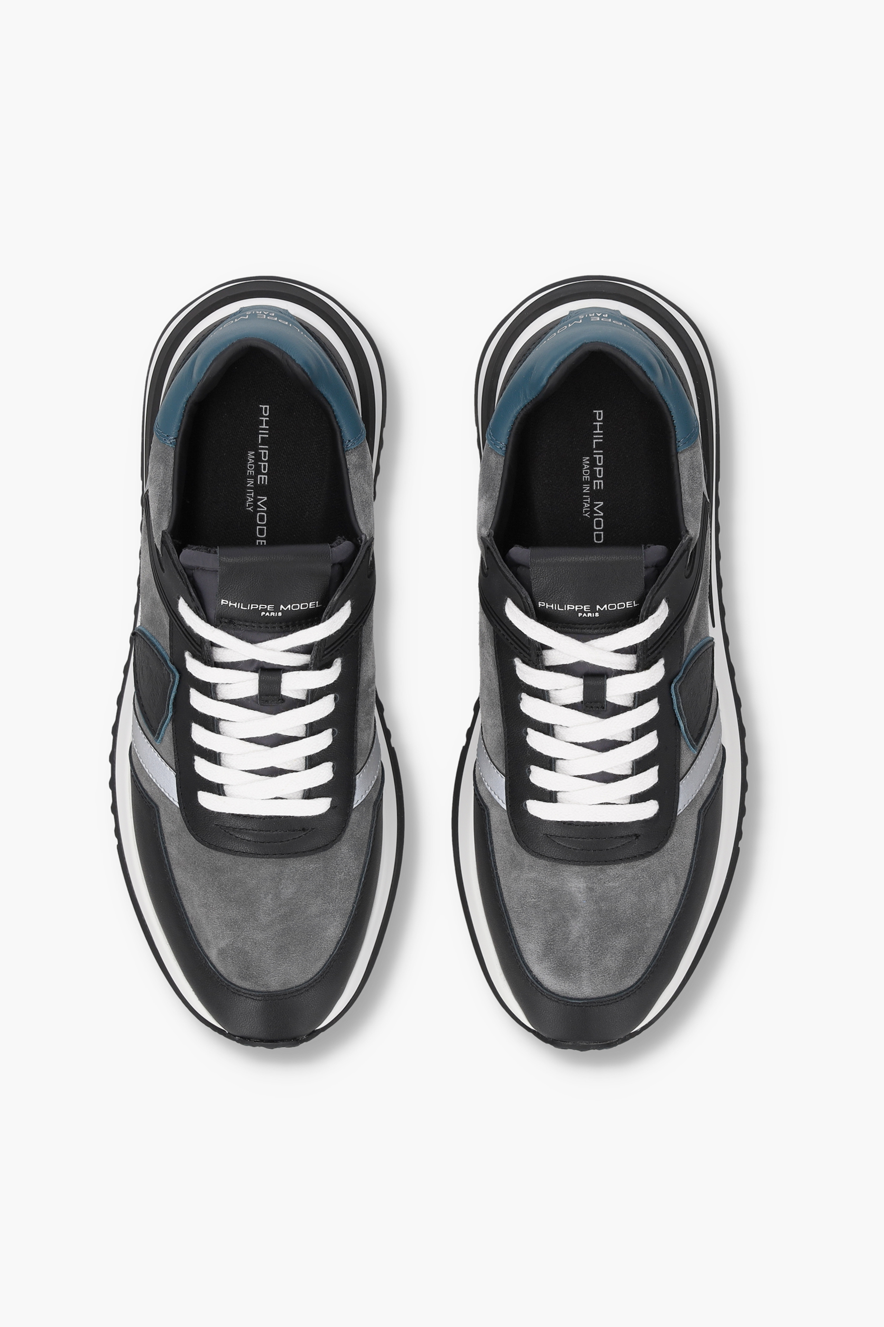 PHILIPPE MODEL Suede Sneakers Tropez 2.1 Low Bekleidung, Schuhwerk, Schuh, Sneaker