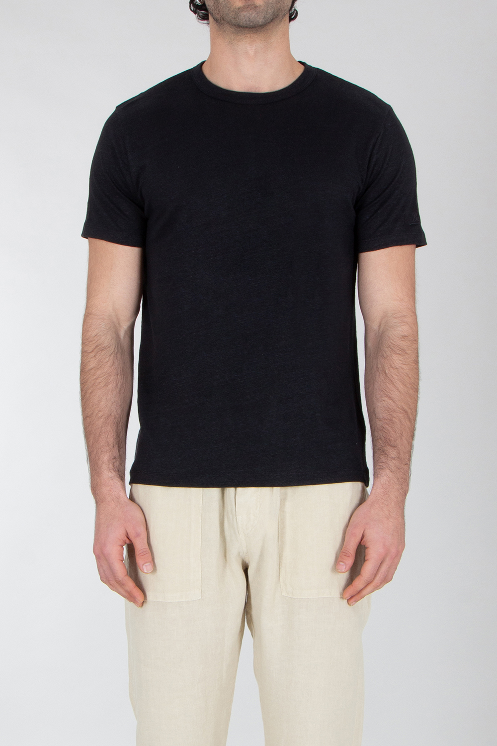 MC 2 SAINT BARTH Linen T-Shirt Ecstase