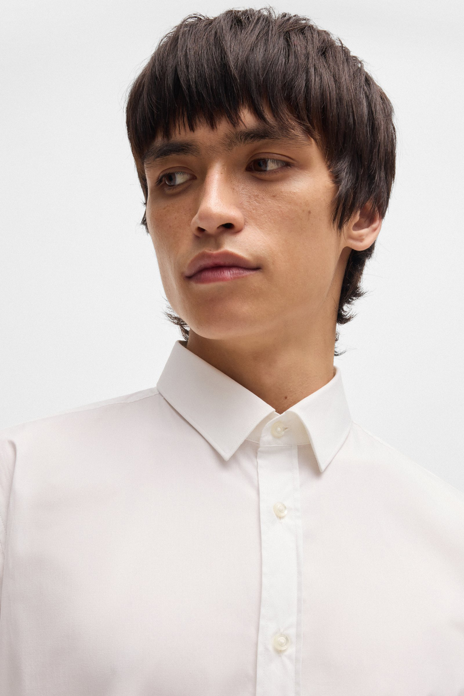 HUGO Extra Slim Fit Stretch Cotton Poplin Shirt Elisha HUGO Extra Slim Fit Stretch Cotton Poplin Shirt Elisha