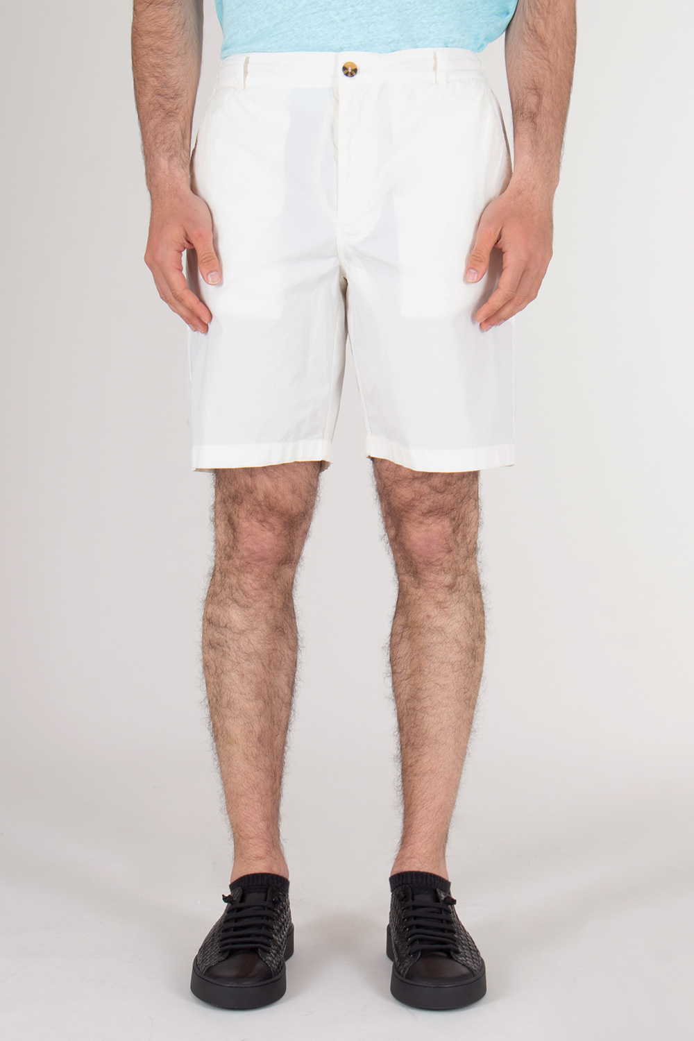 MC2 SAINT BARTH Regular Fit Stretch Parachute Cotton Shorts