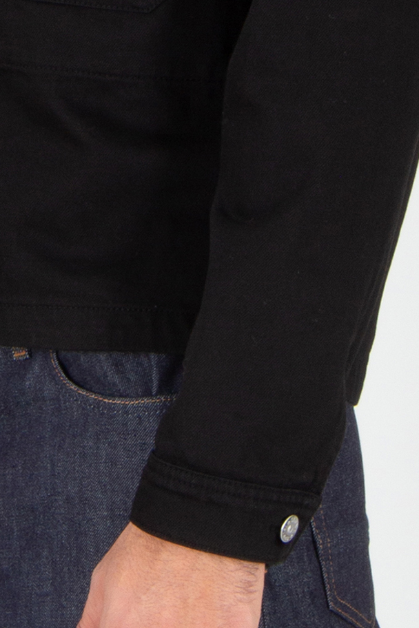 STONE ISLAND Comfort Fit Cotton Bull Denim-TC Overshirt Langarm, Hosen, Mantel, Jacke, Blazer