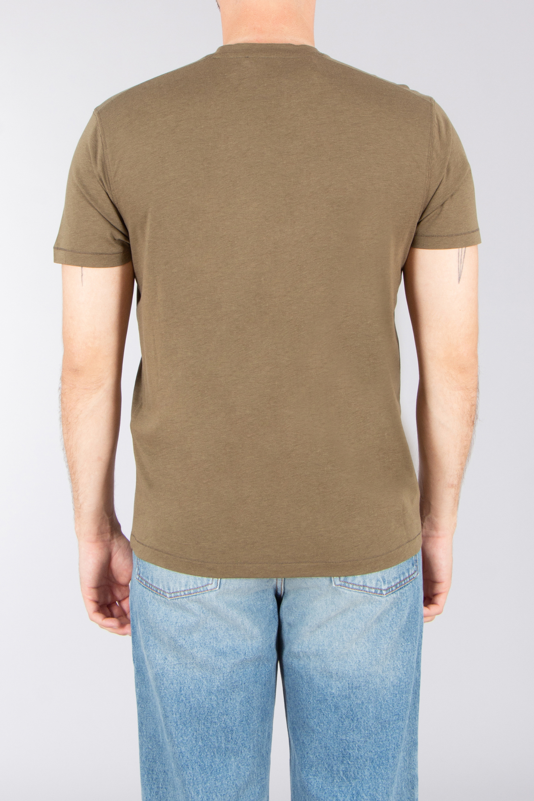 TOM FORD Regular Fit Lyocell-Cotton Jersey T-Shirt Bekleidung, T-shirt, Jeans, Hosen