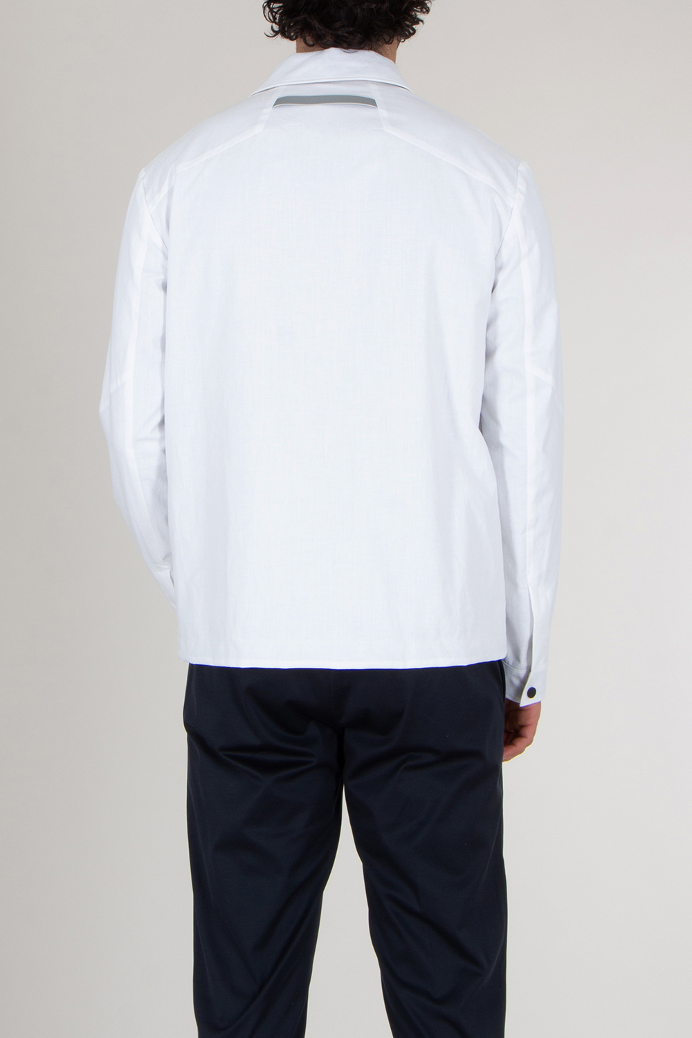 SEASE Slim Fit Hemp Overshirt Jacket Jib Set