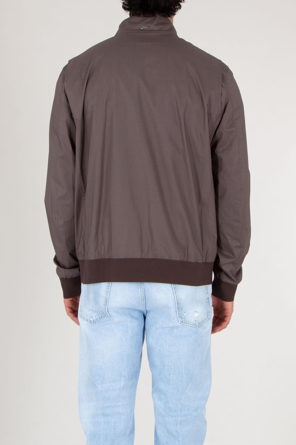 HERNO Slim fit Lightweight Cotton Stretch Jacket 