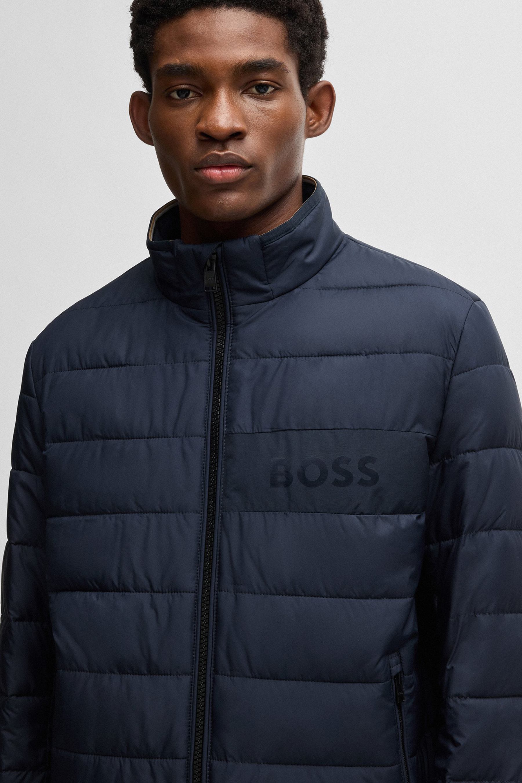BOSS Regular Fit Recycled Polyester Jacket H-Cenitos BOSS Regular Fit Recycled Polyester Jacket H-Cenitos