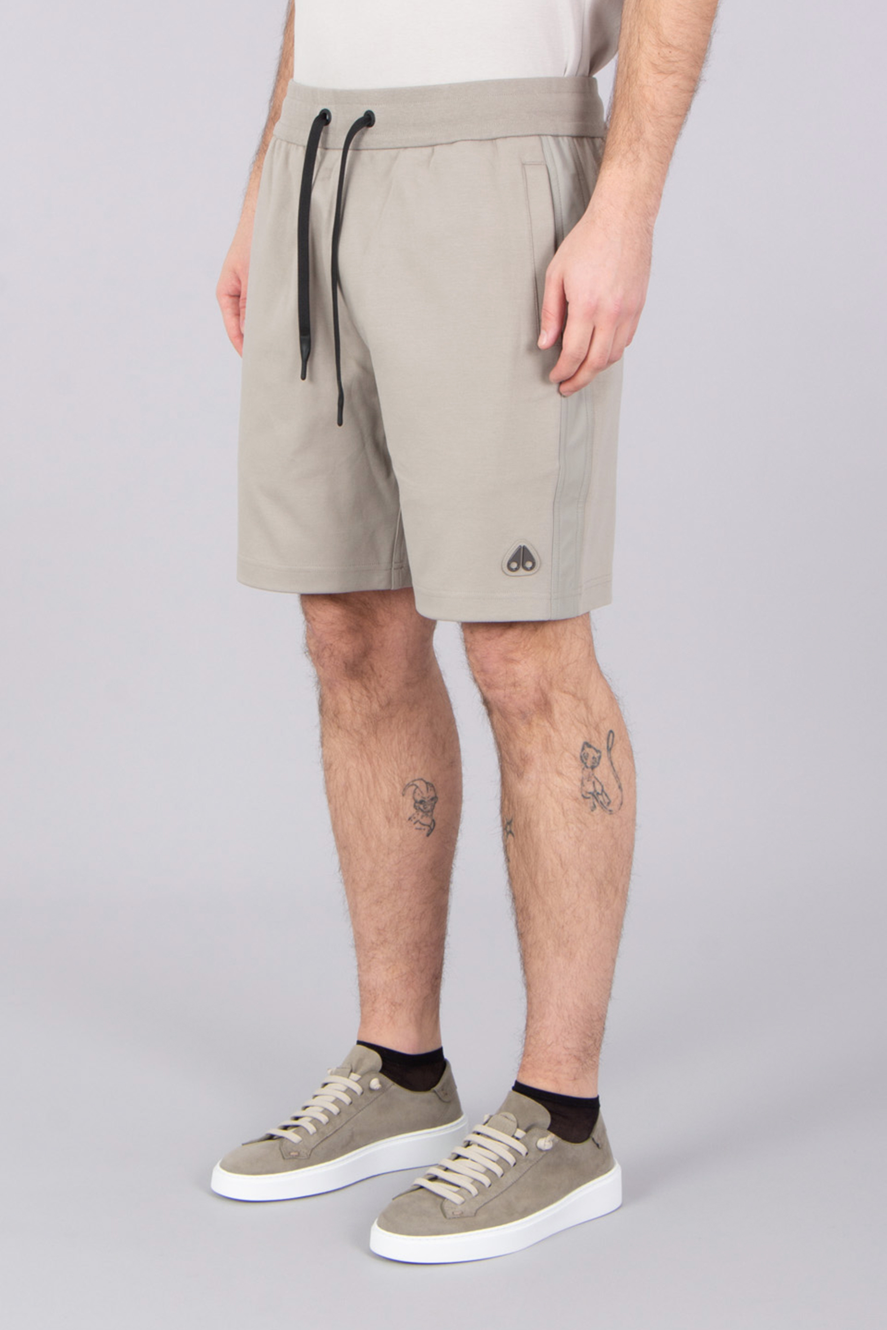MOOSE KNUCKLES Regular Fit Cotton Jersey Dalon Shorts Kurze Hose, Erwachsener, Männlich, Mann, Person