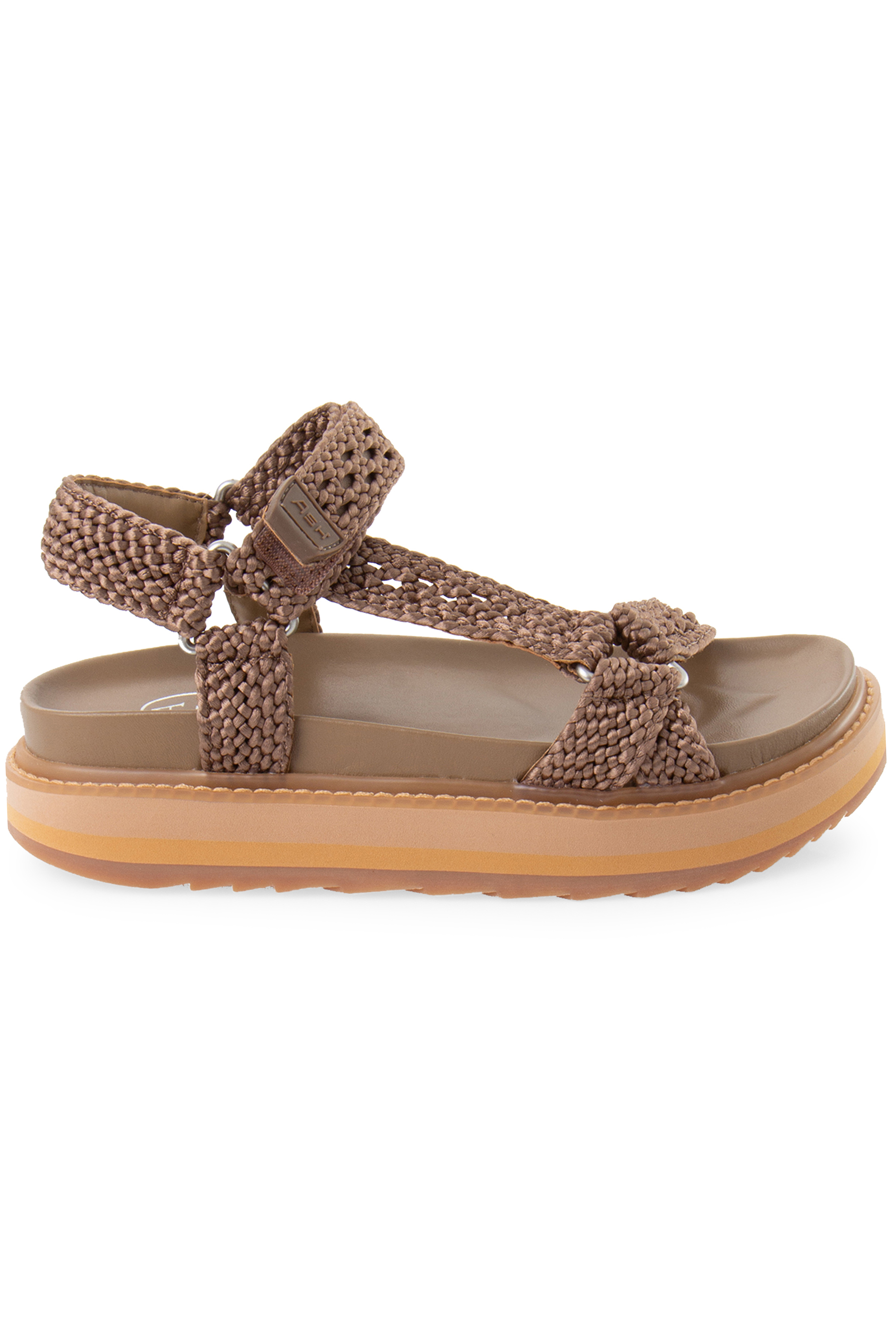 ASH Ugo Intreccio Satin Sandals